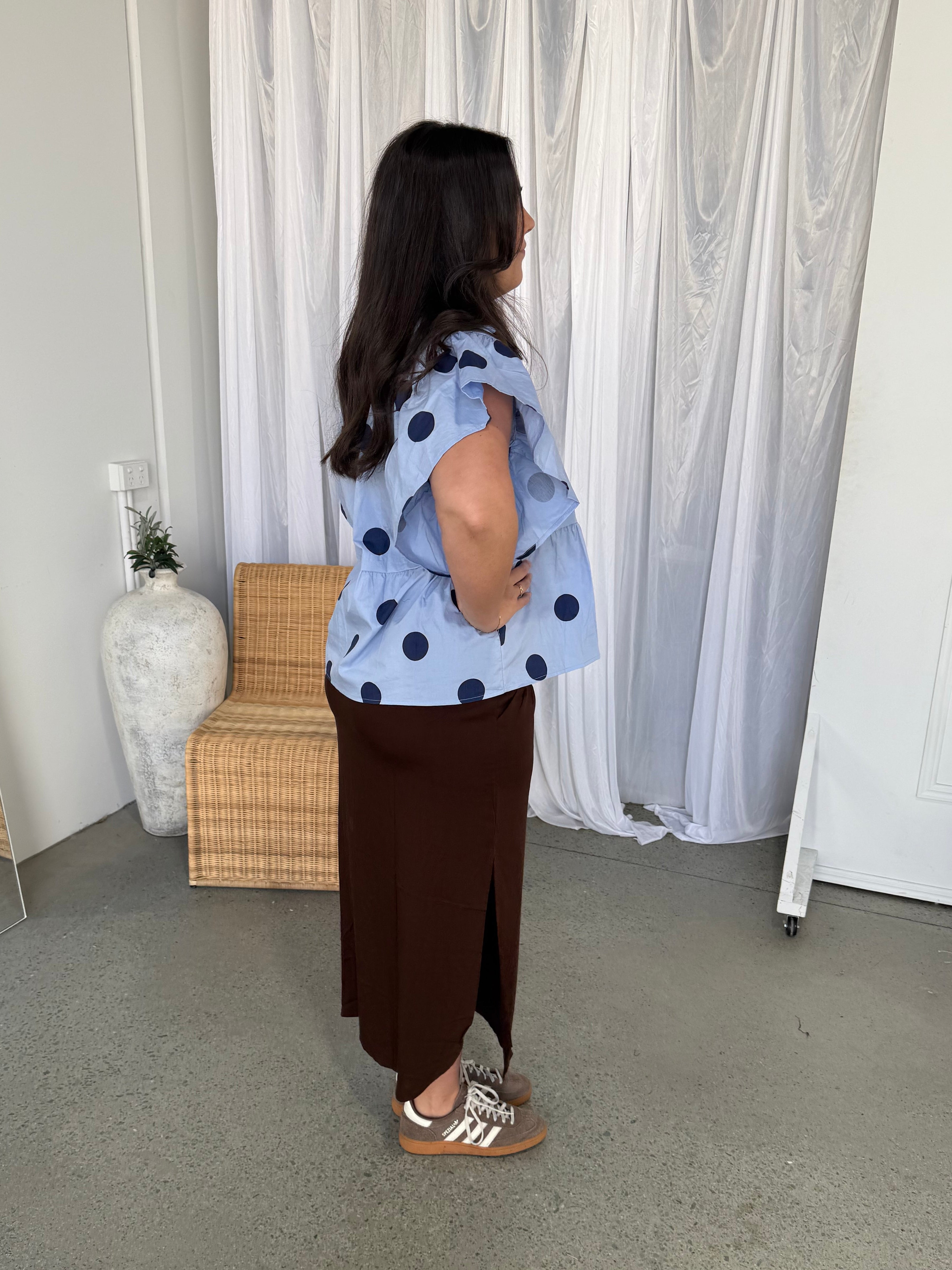 Resort Skirt Chocolate