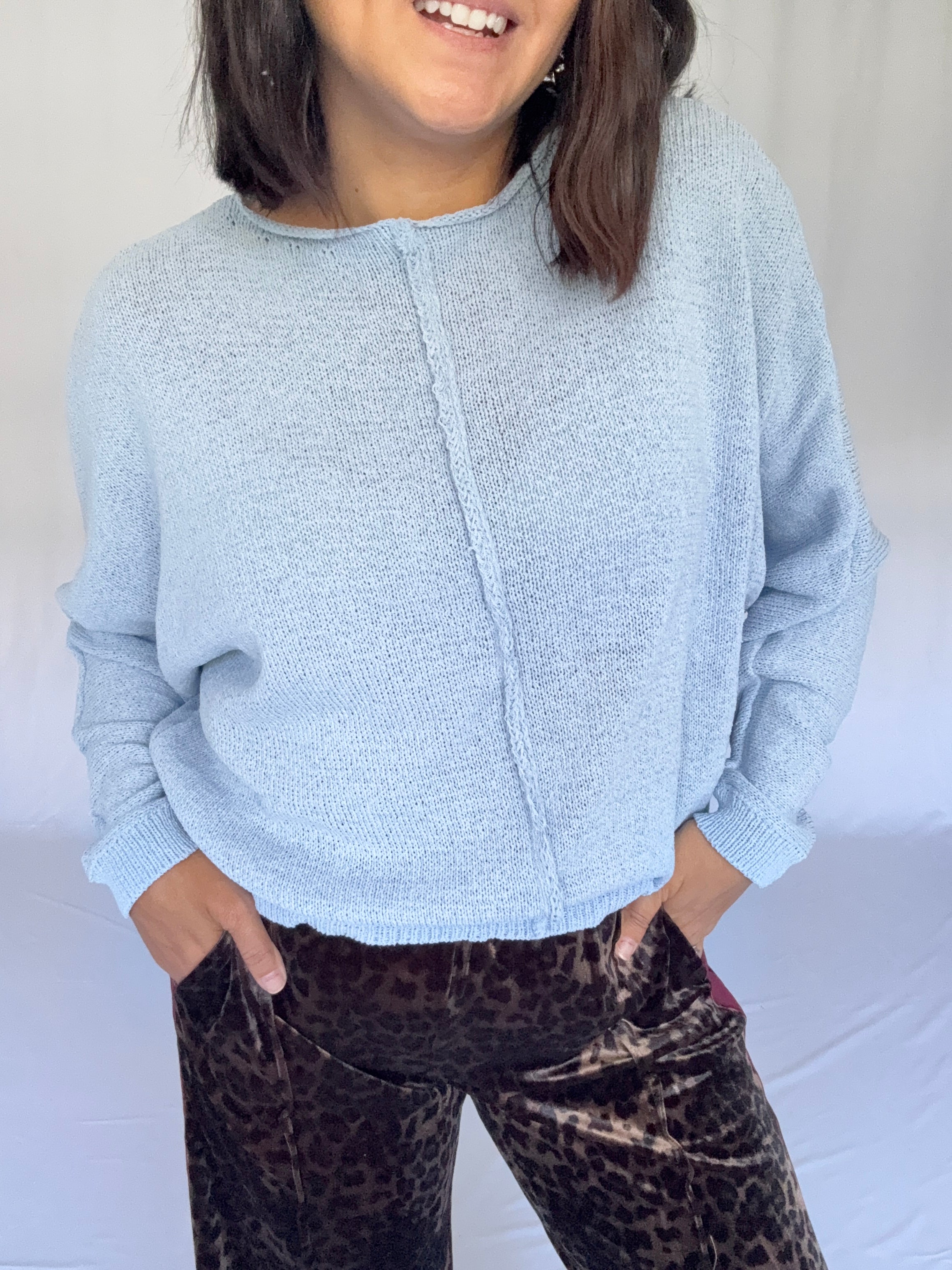 Arizona Knit Baby Blue