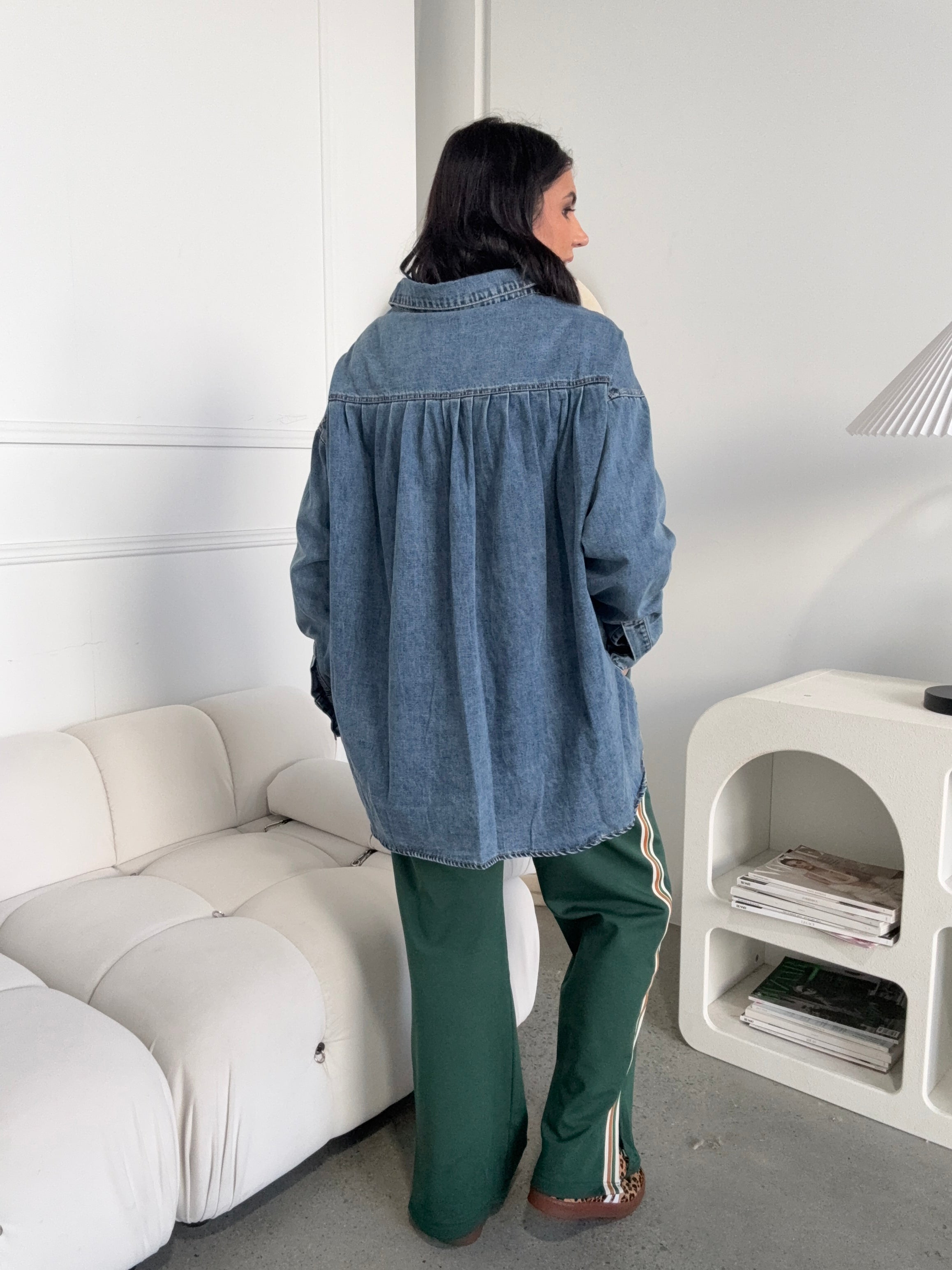 Leighton Oversized Denim Shirt