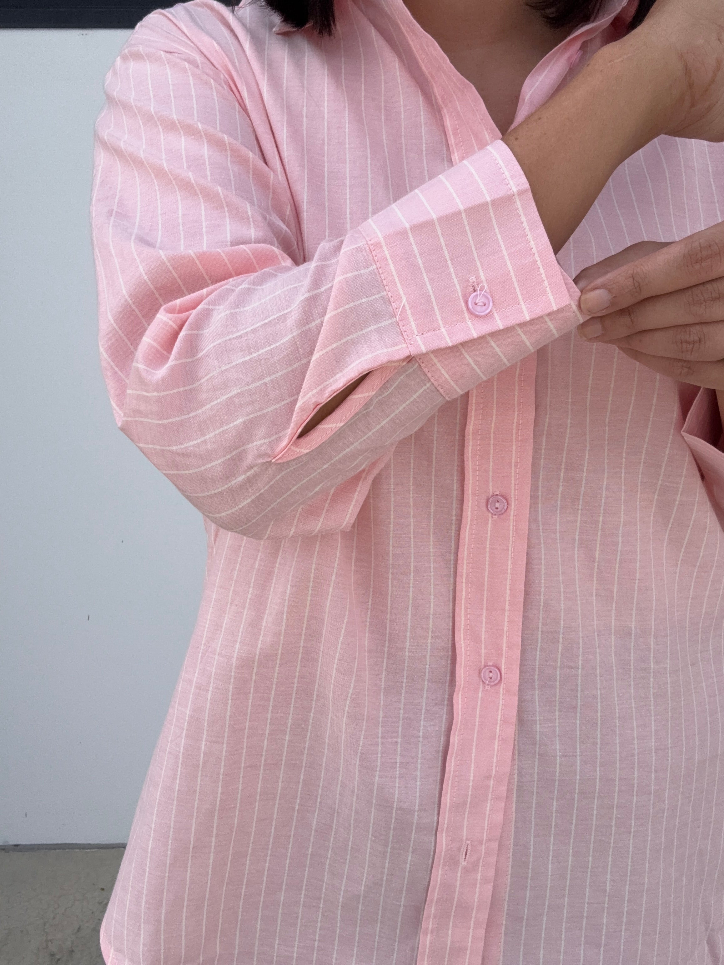 Paloma Pink Stripe Shirt