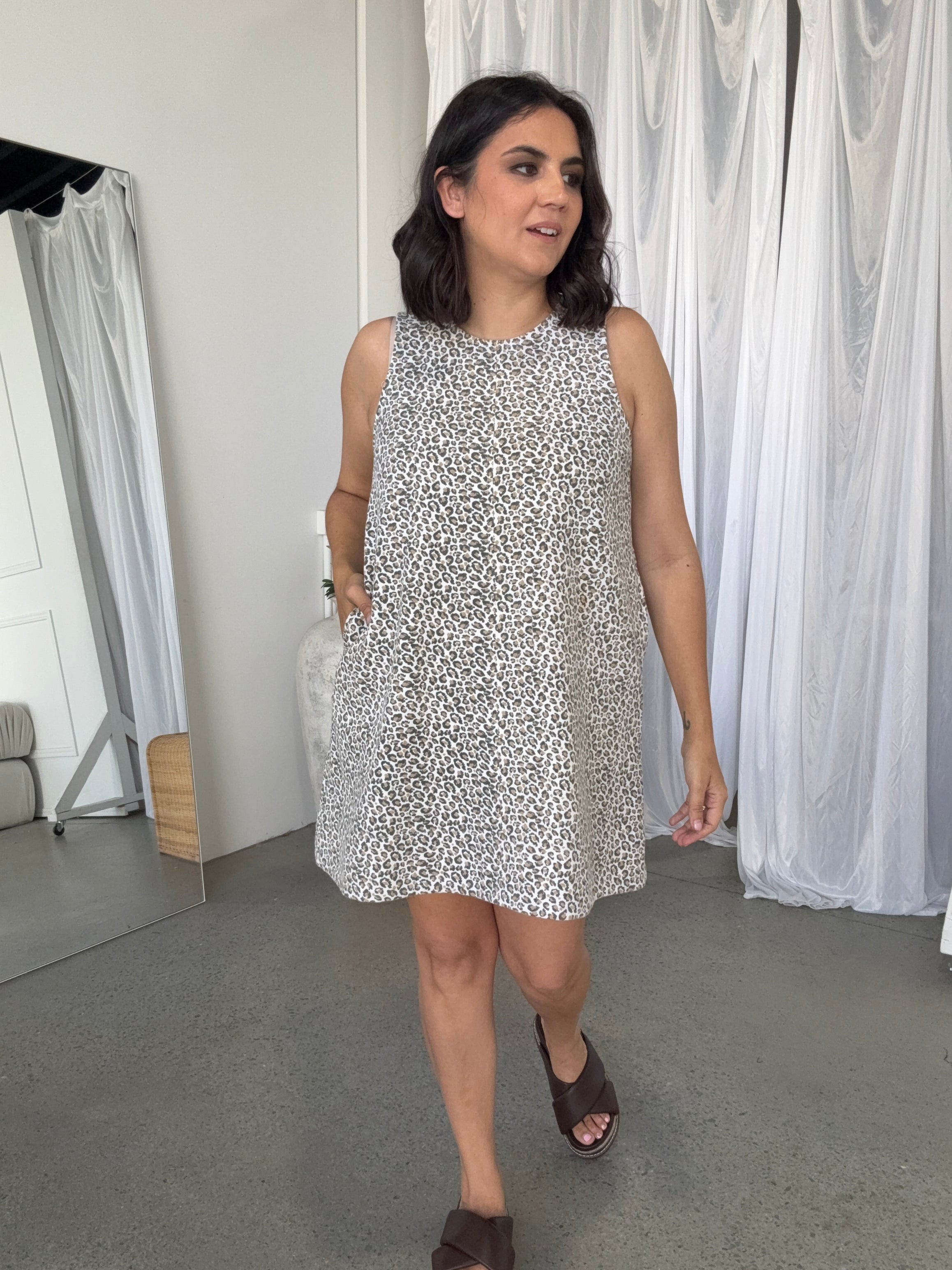 Charmayne Mini Denim Dress