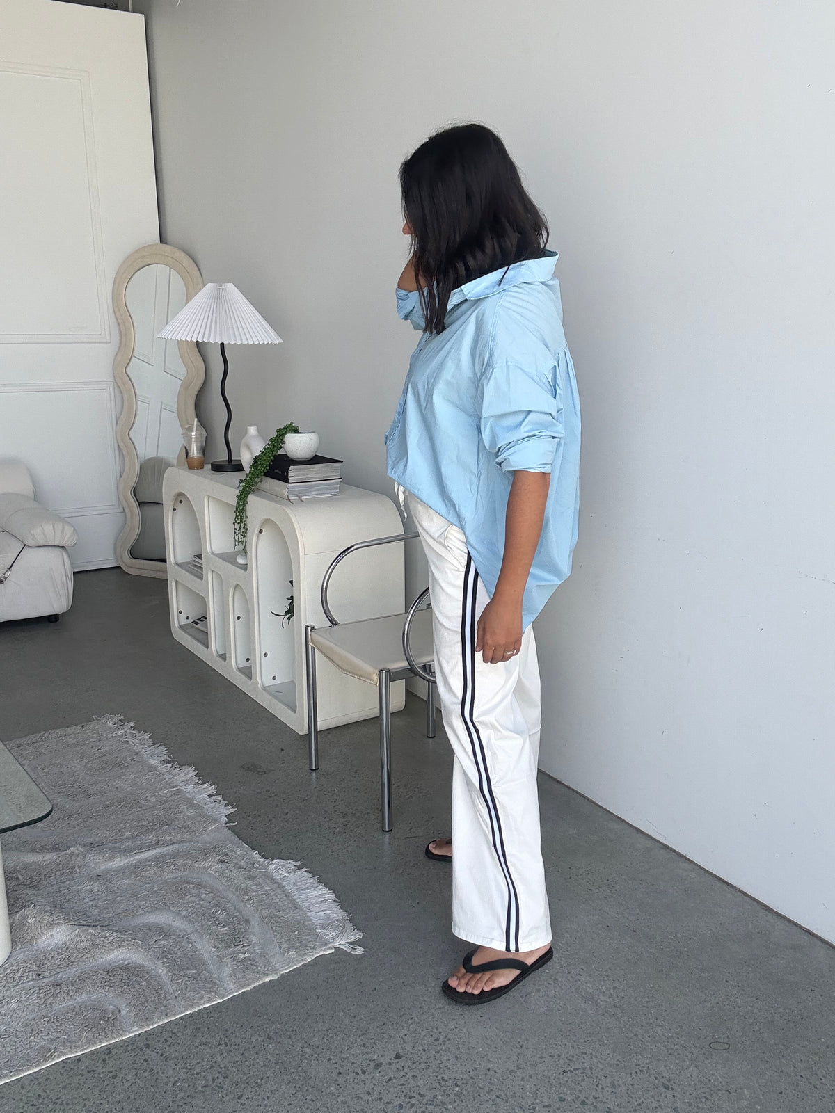 Paris White Jeans