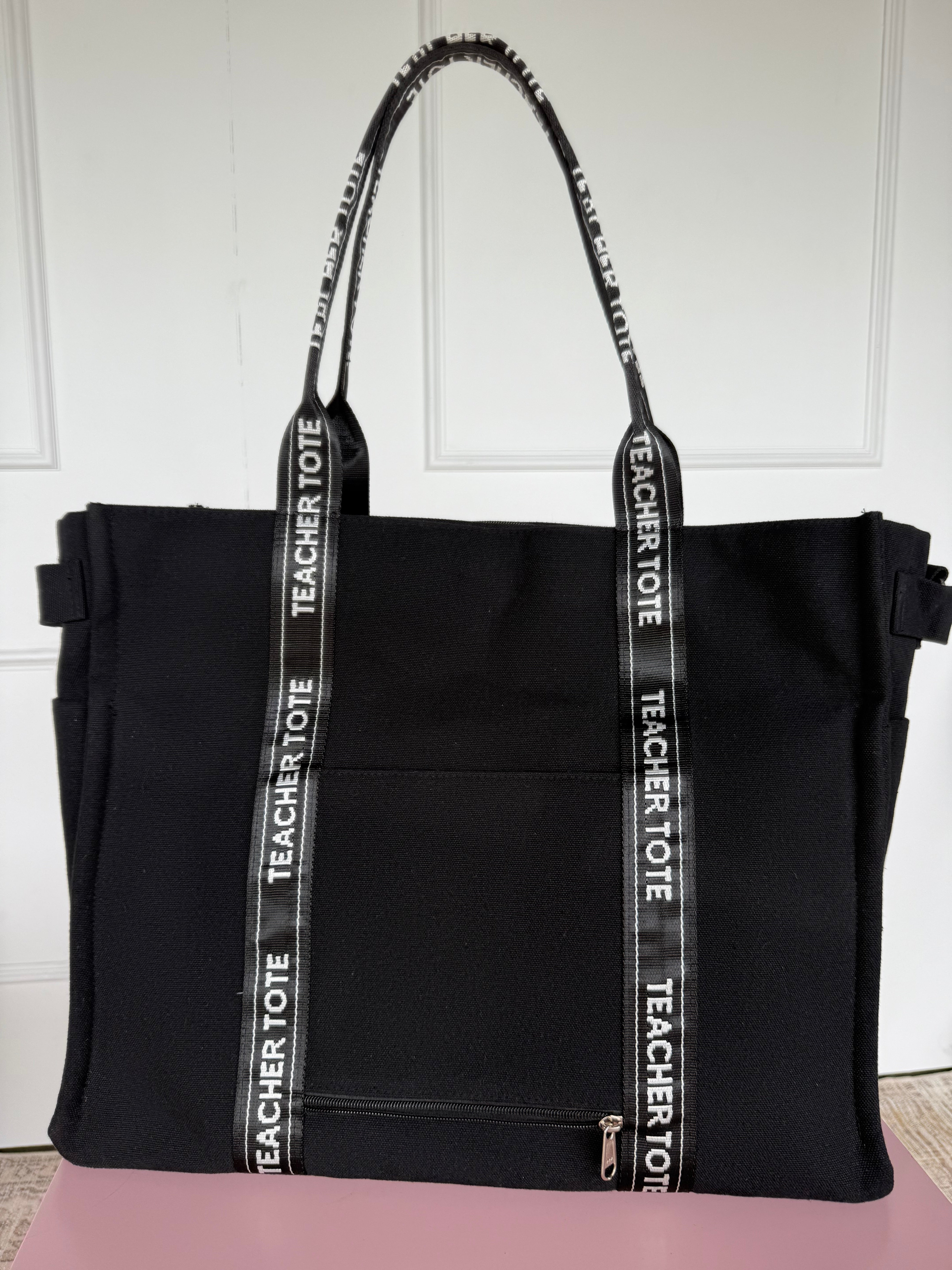 Teacher Tote Black Discounted