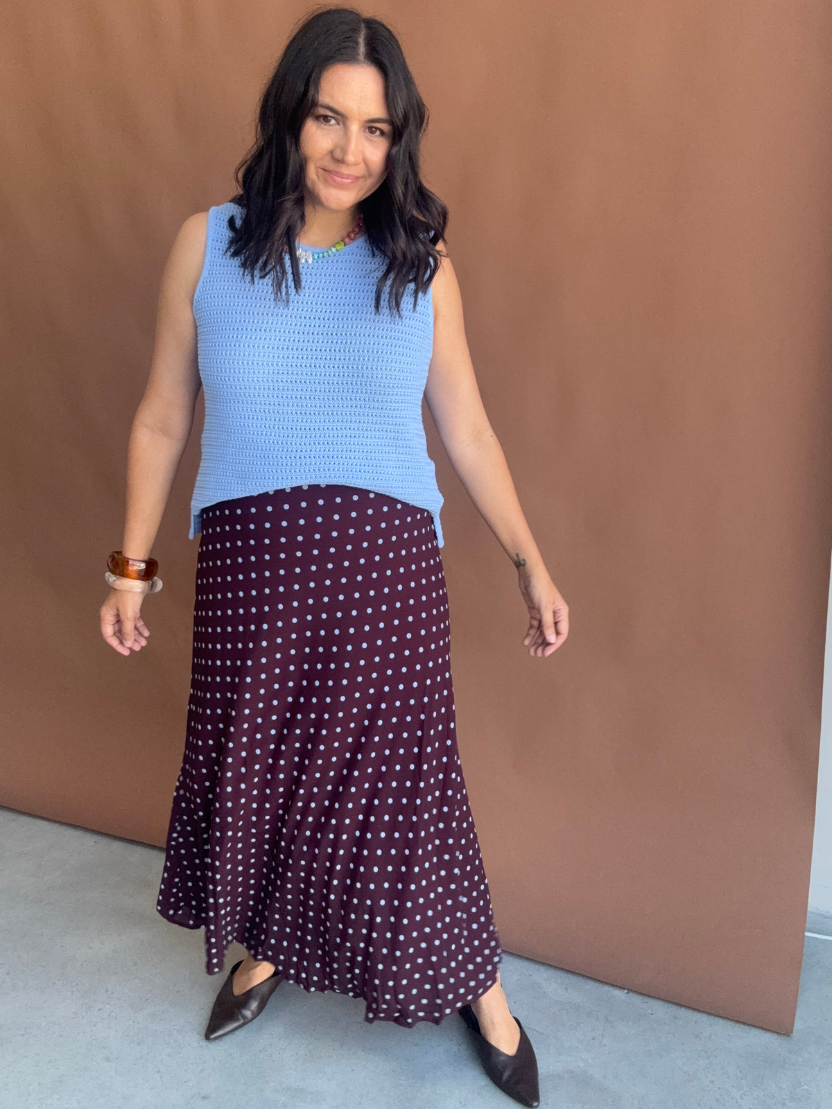 Mimi Polka Dot Skirt