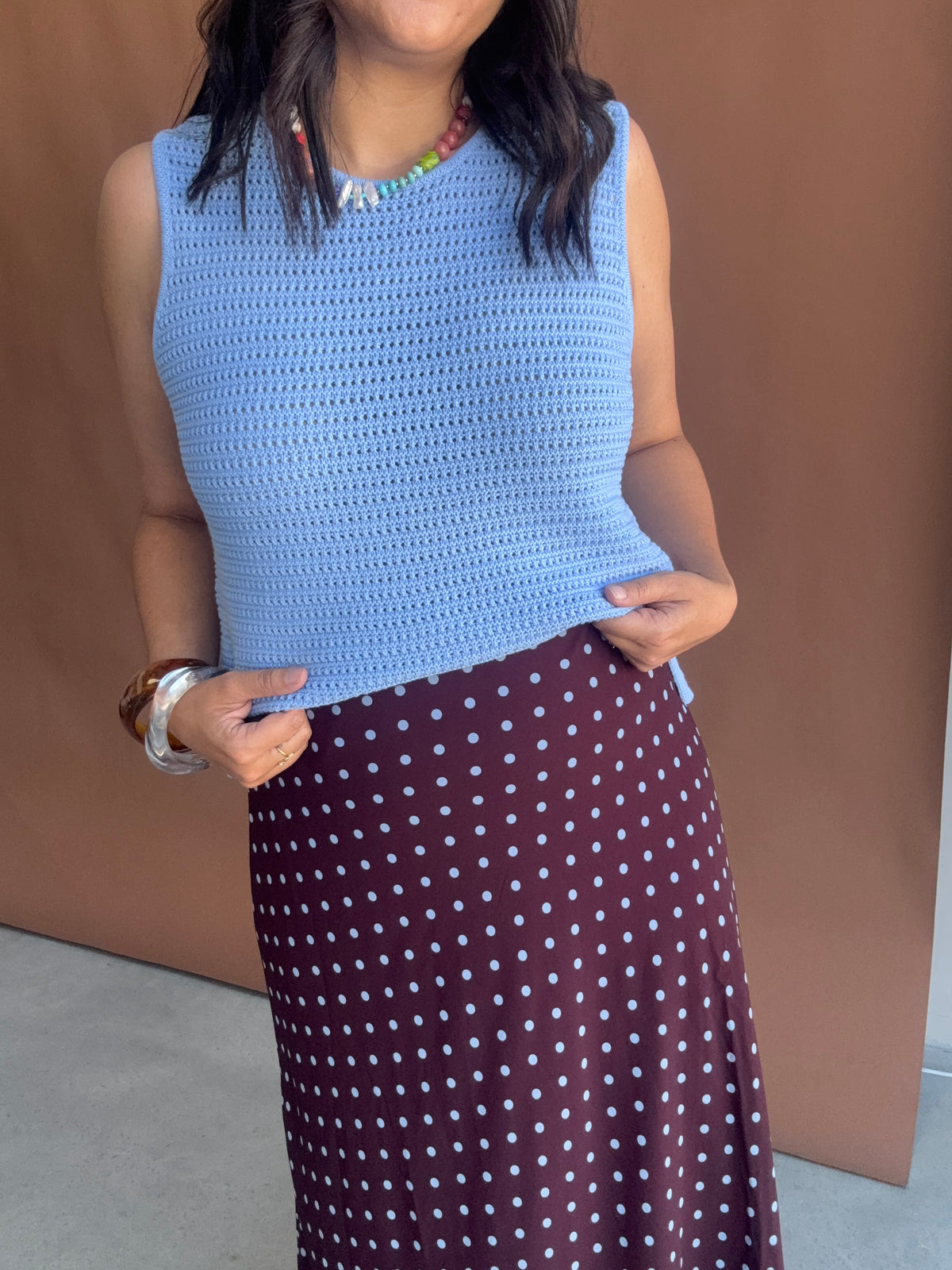 Mimi Polka Dot Skirt