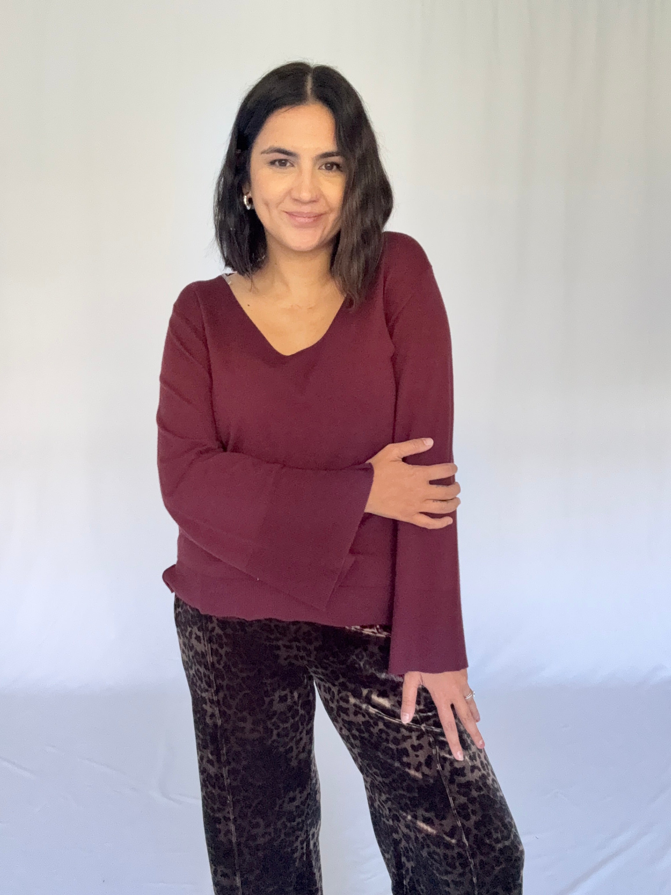 Phoenix Knit Burgundy