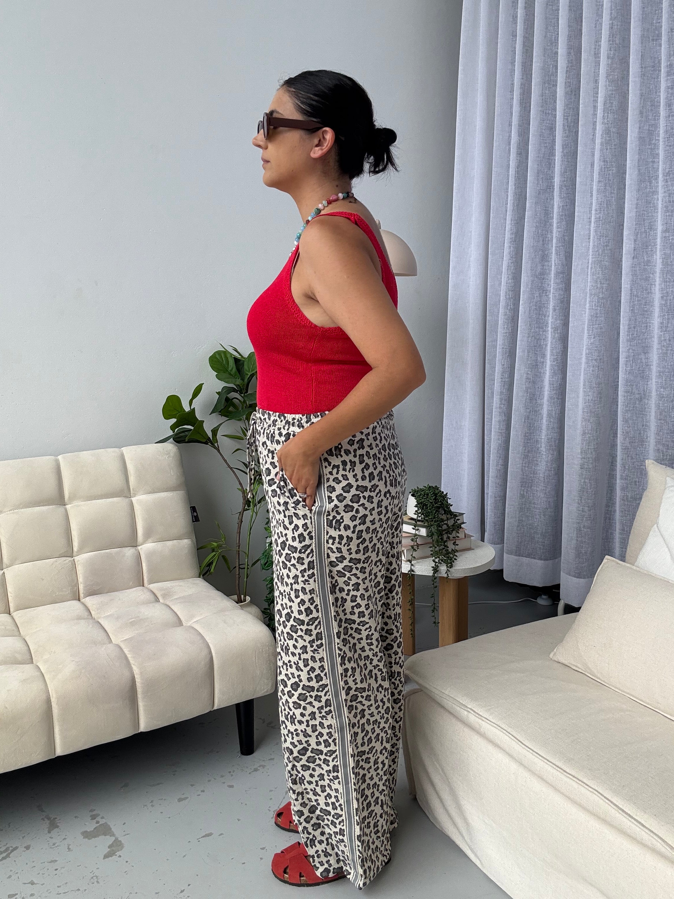 Charlie Leopard Pants