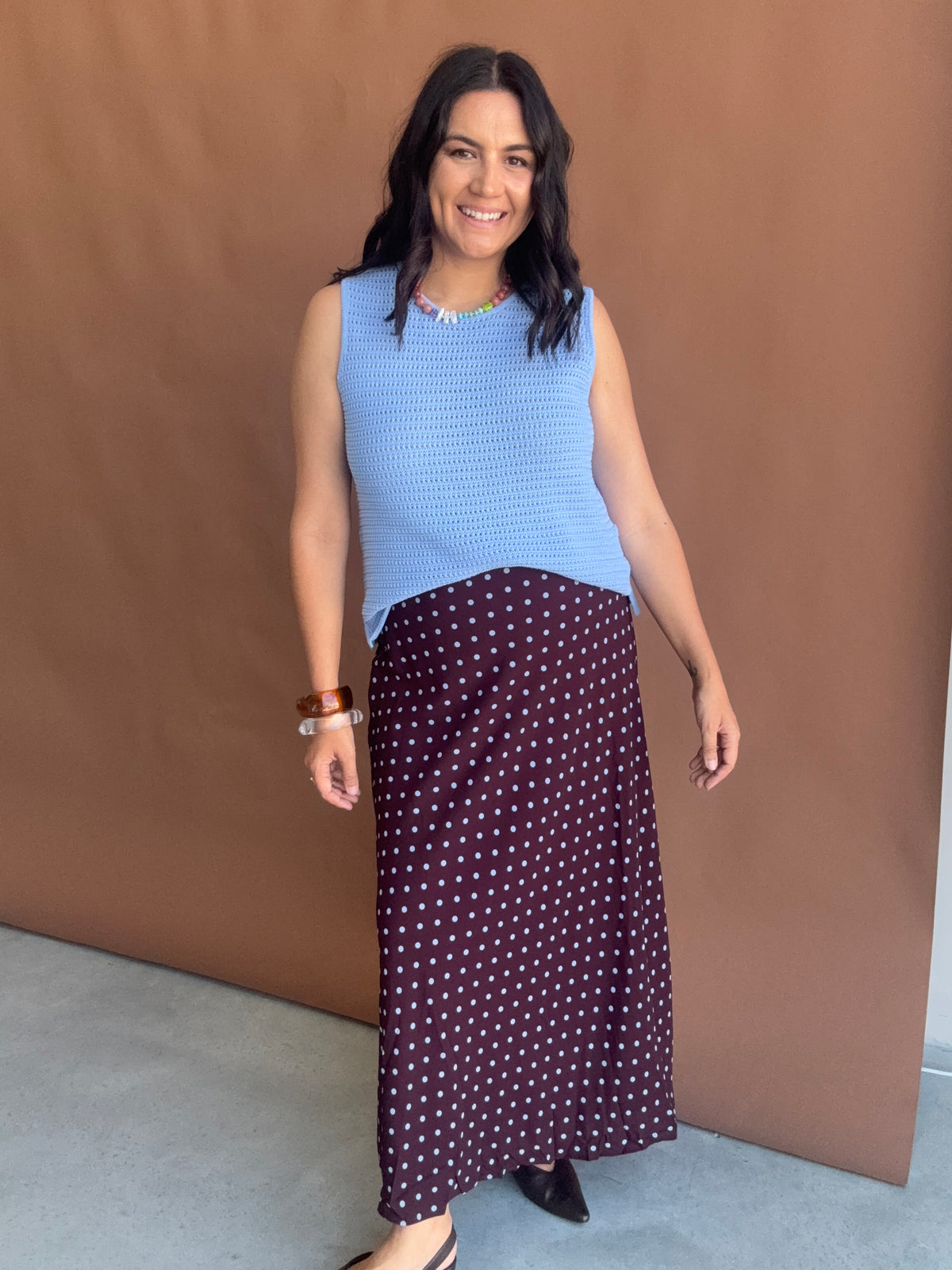 Mimi Polka Dot Skirt