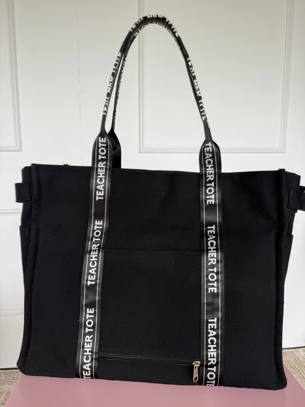 Teacher Tote Black (Stitching Fault)