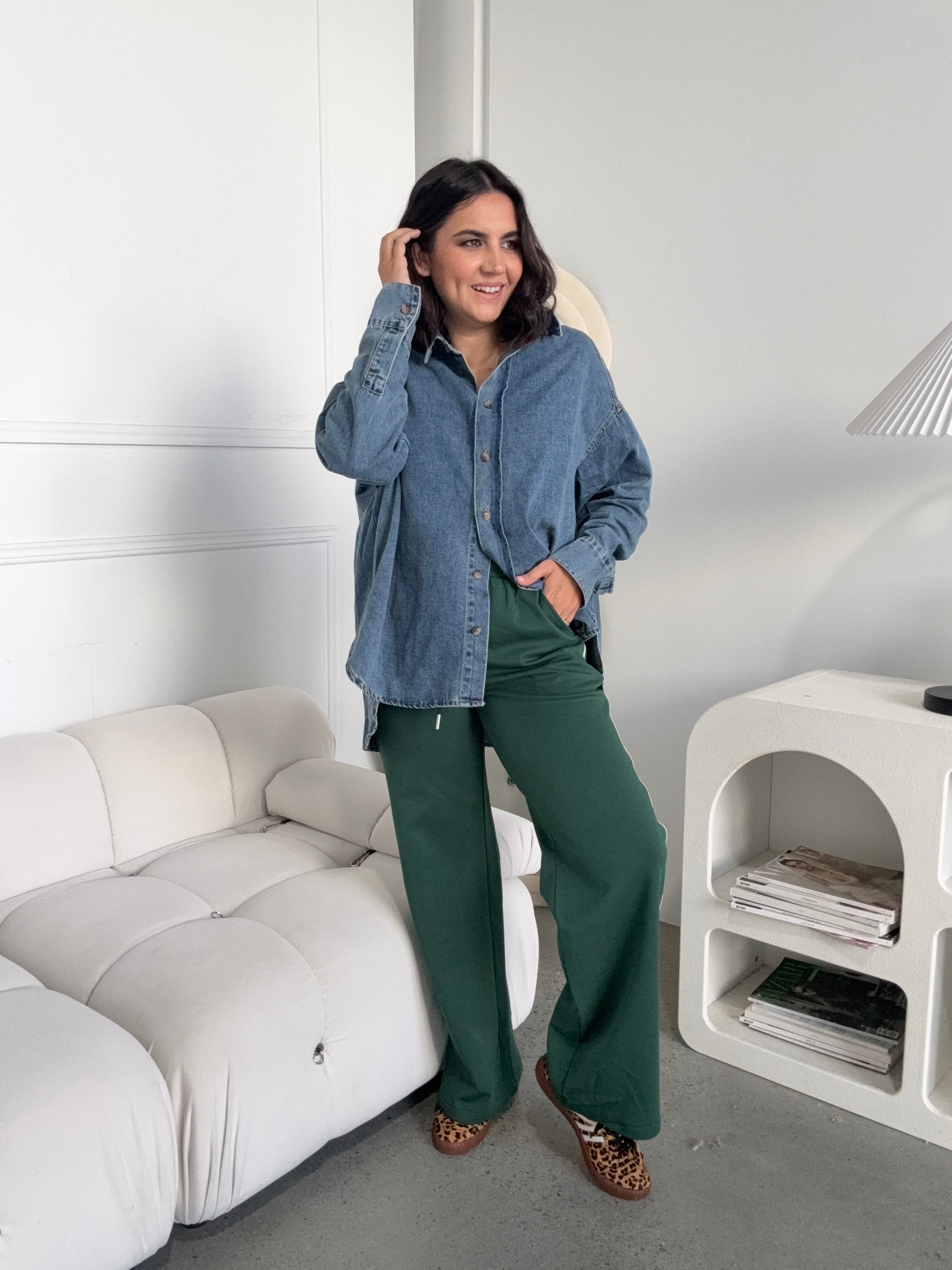 Leighton Oversized Denim Shirt