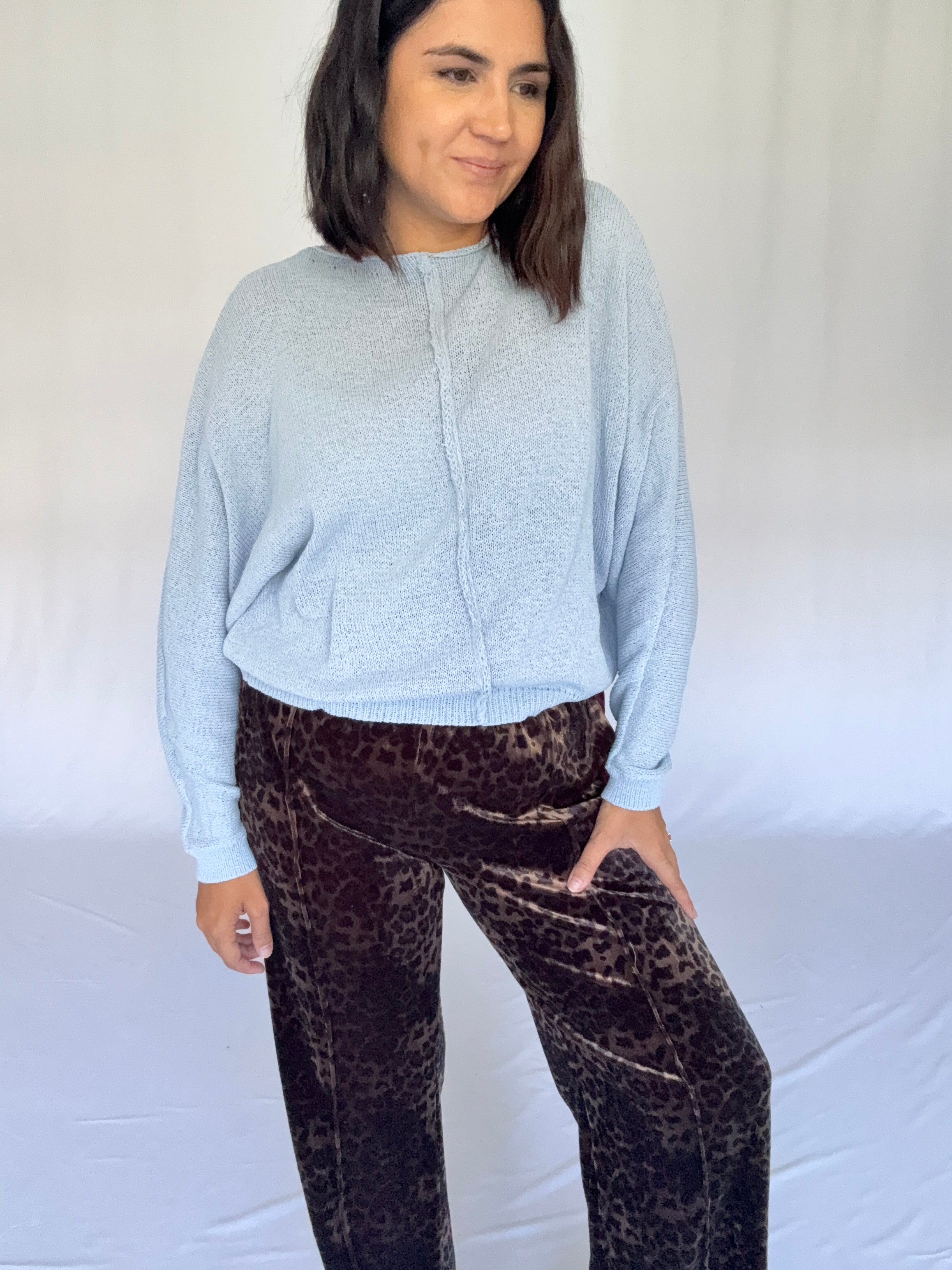 Arizona Knit Baby Blue