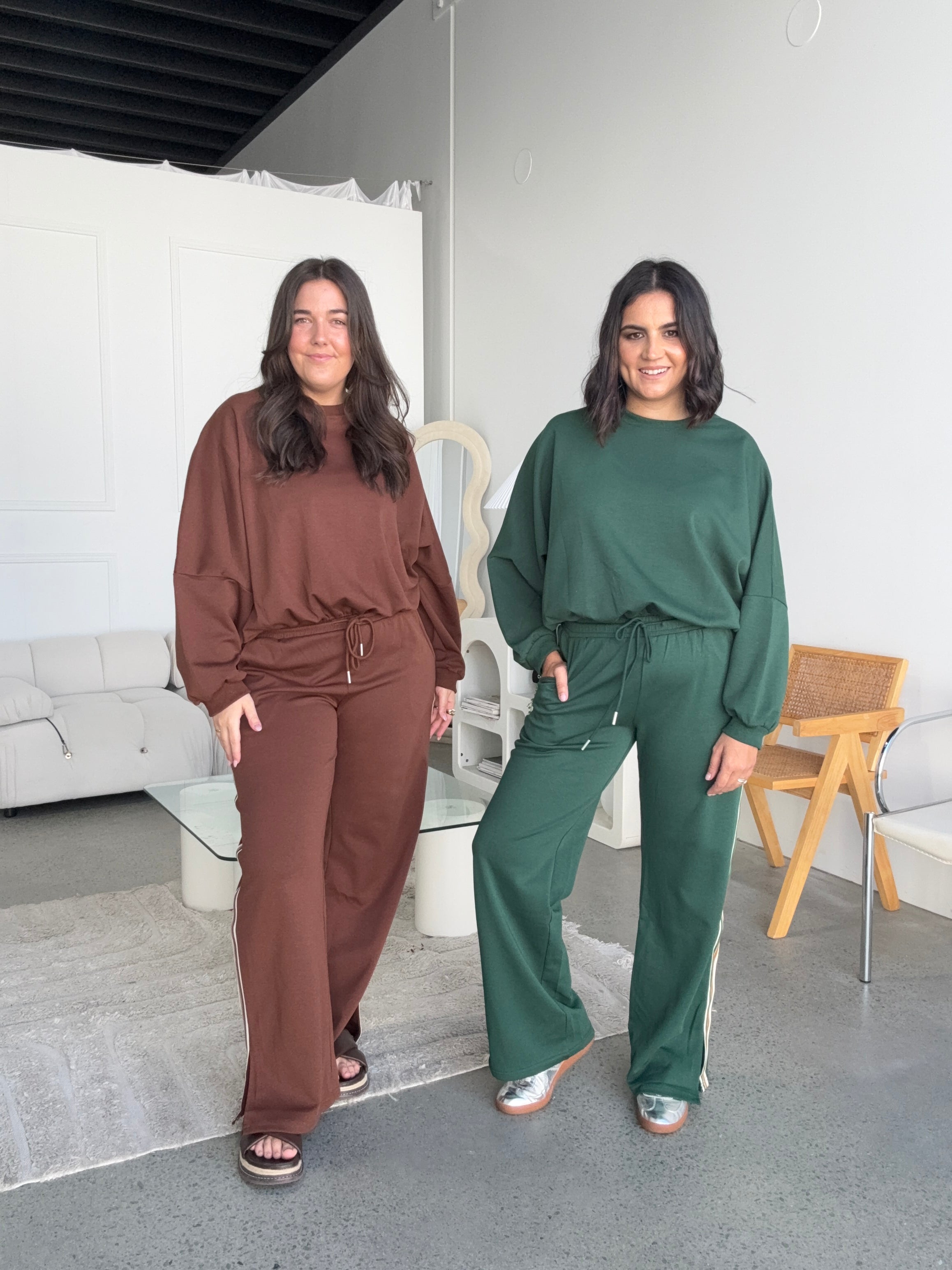 Knox Jersey Pant Green