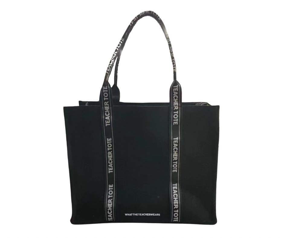 Teacher Tote Black