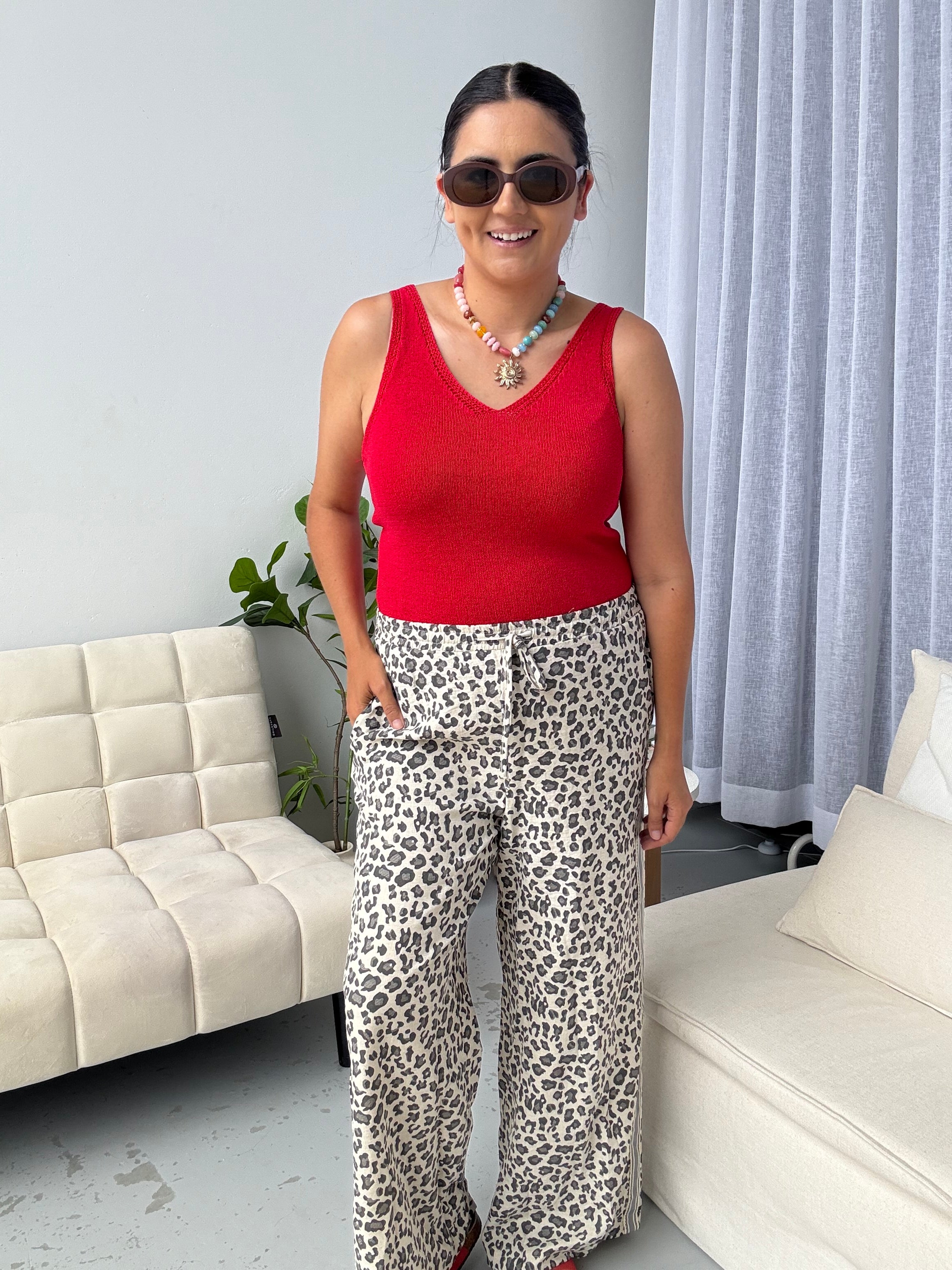 Charlie Leopard Pants