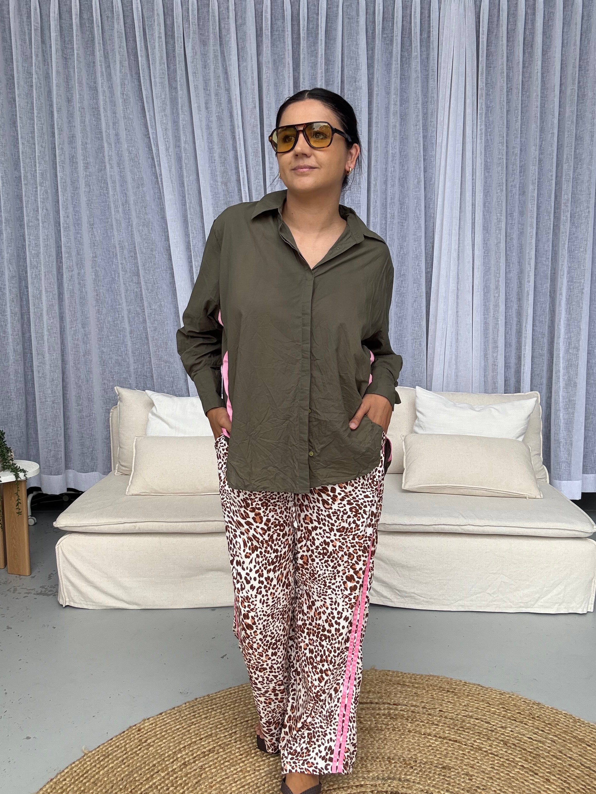 Elodie Leopard Pants