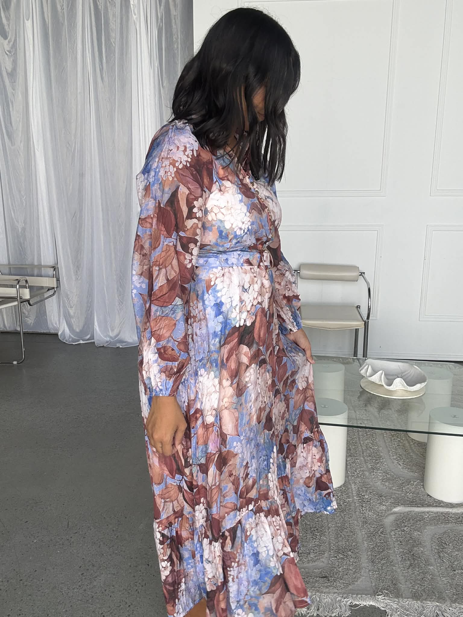 Avril Floral Maxi Dress