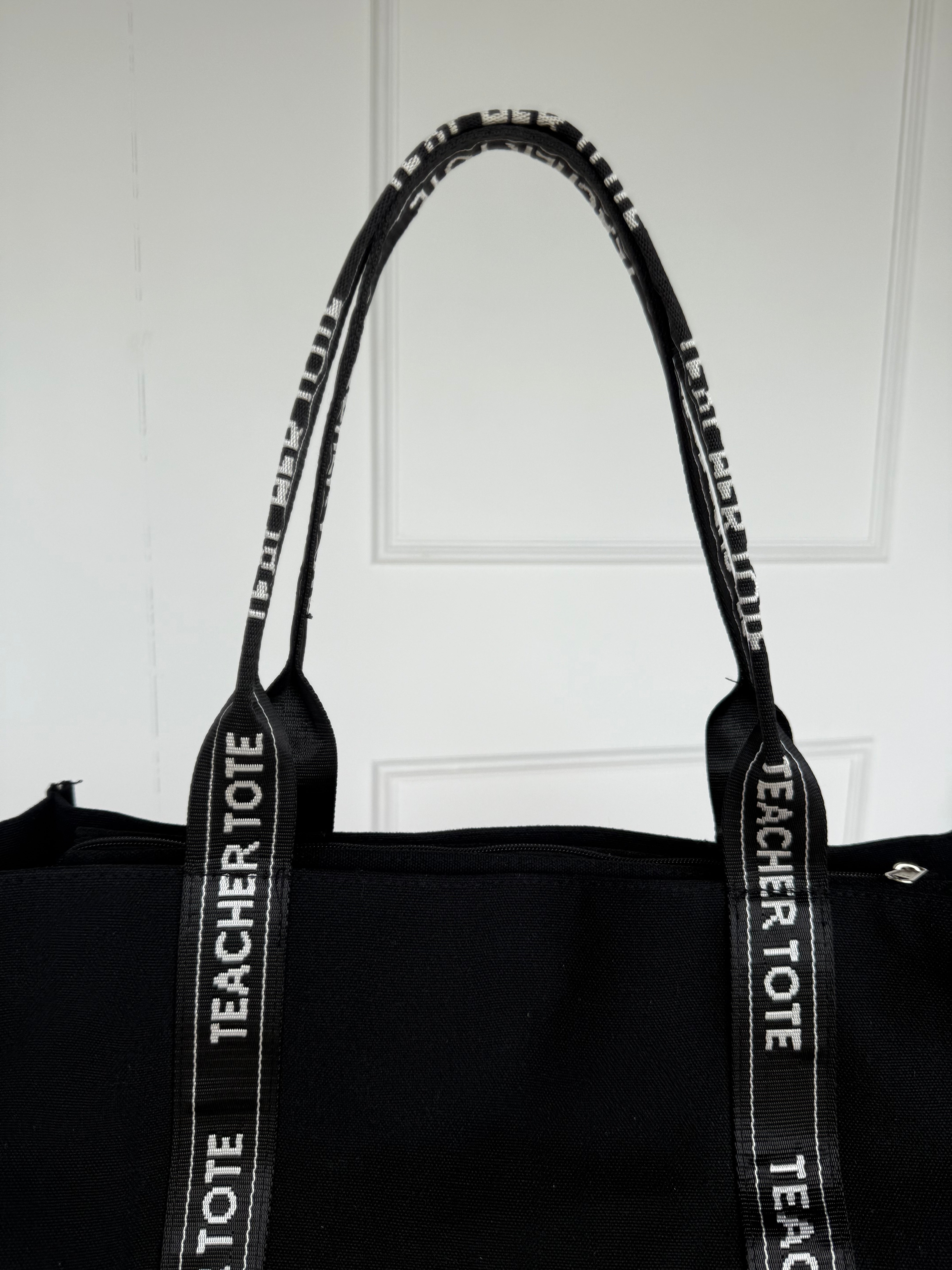 Teacher Tote Black (Stitching Fault)