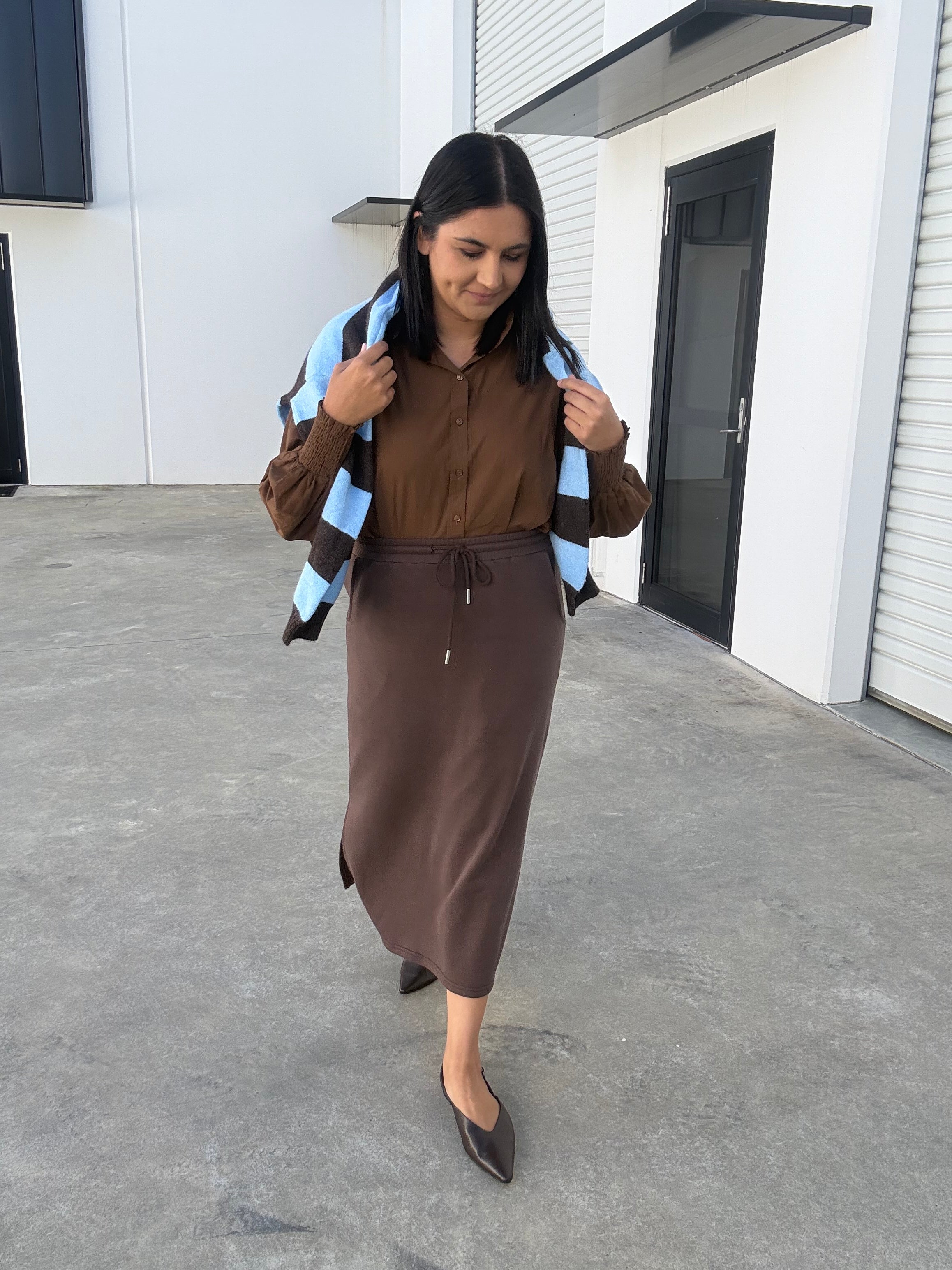 Walker Skirt Brown