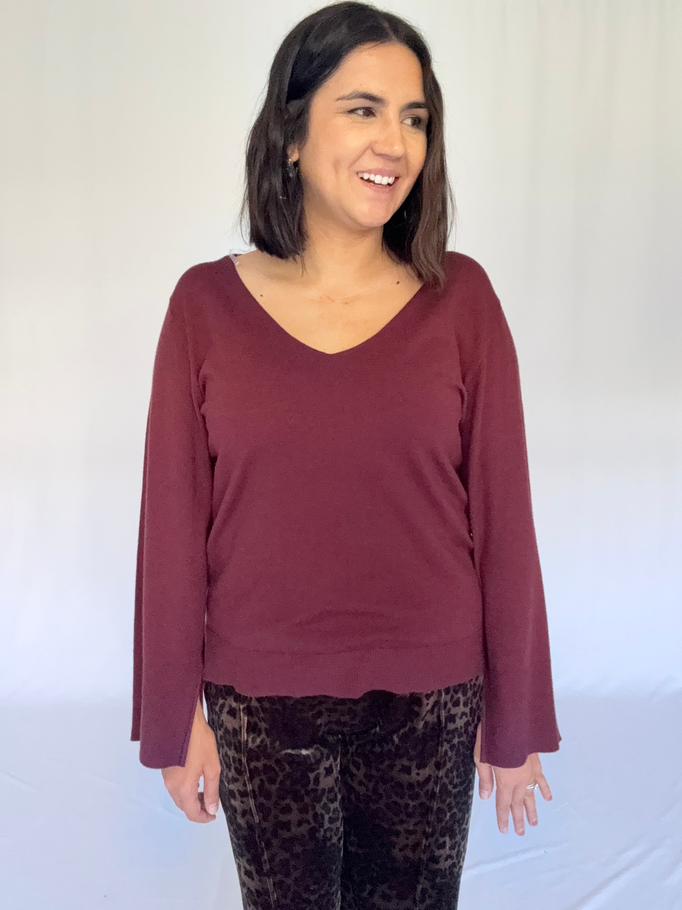 Phoenix Knit Burgundy