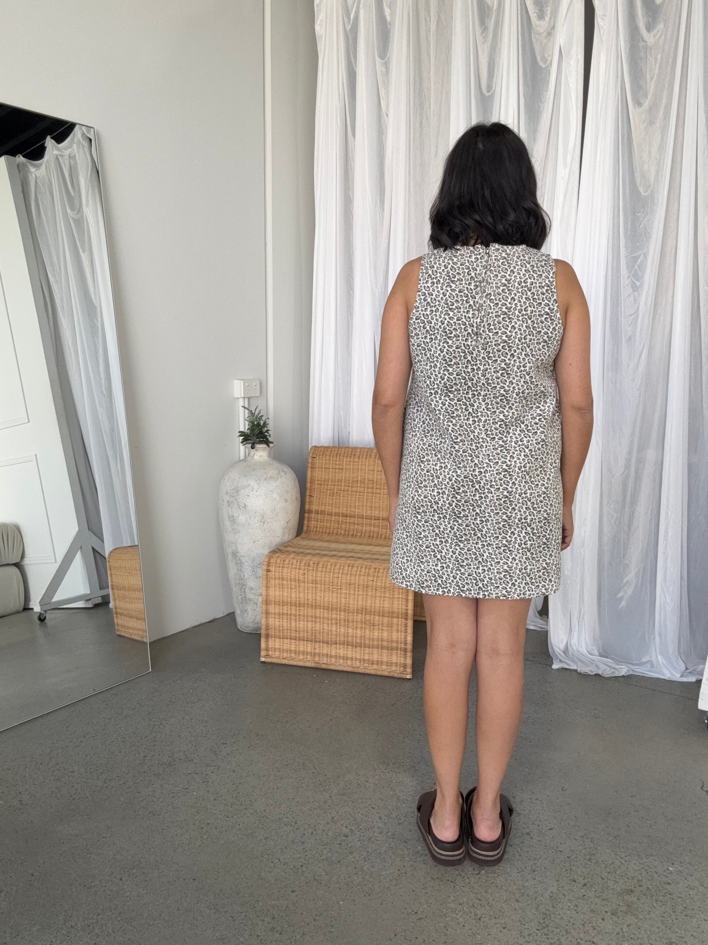 Charmayne Mini Denim Dress