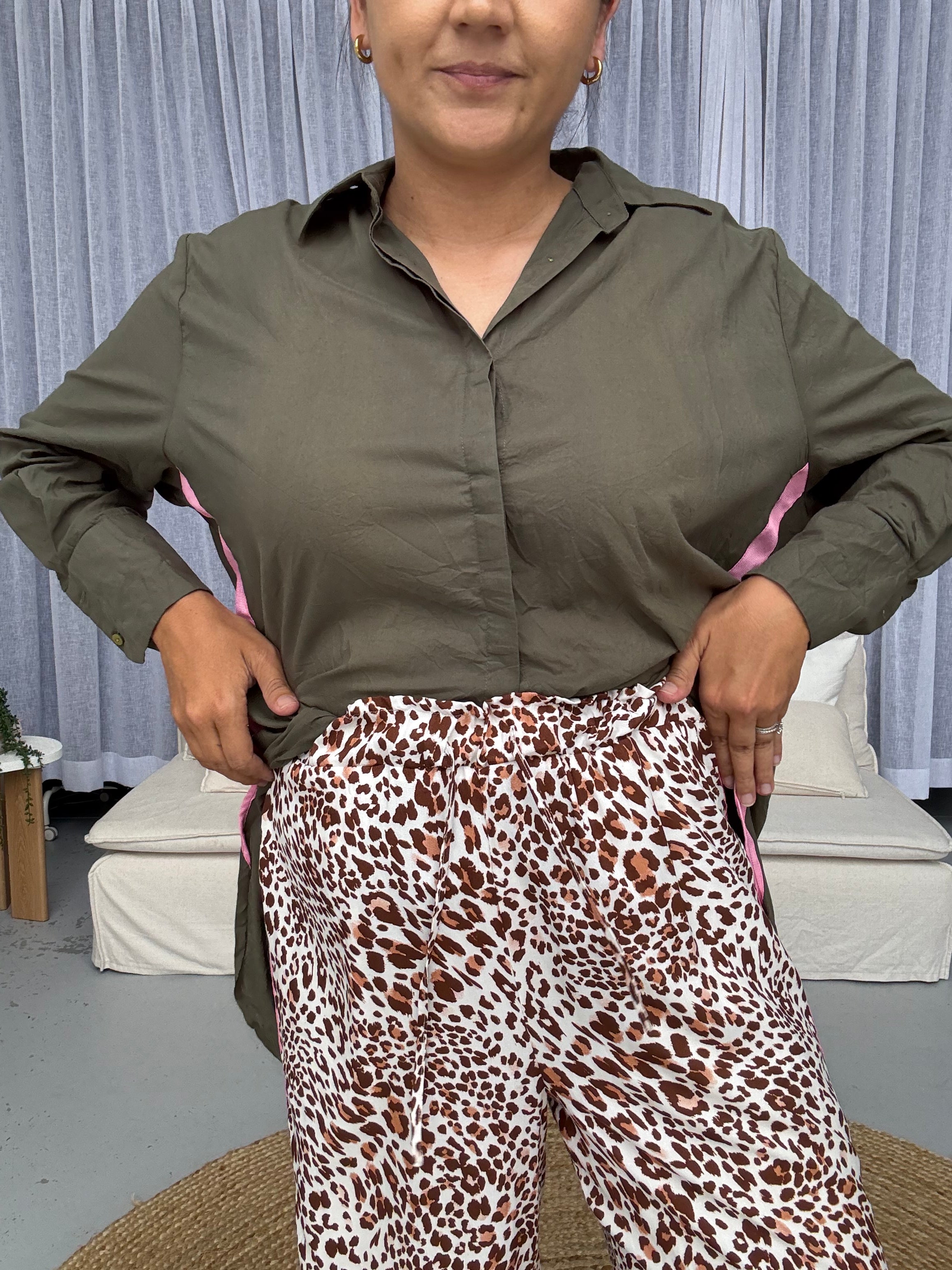 Elodie Leopard Pants