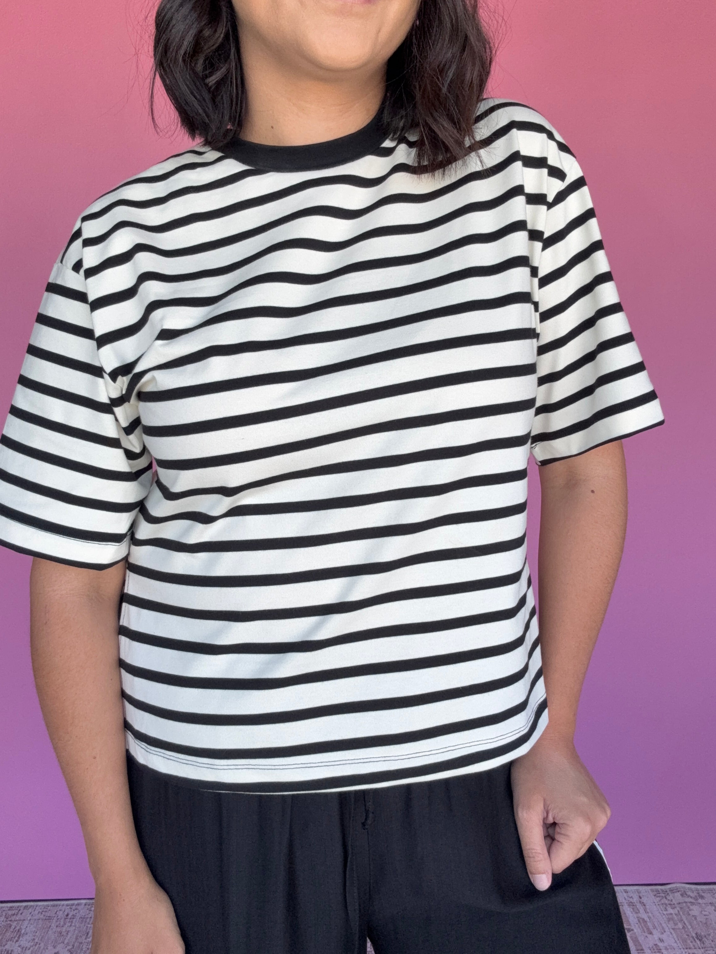 Naomi Stripe Tee