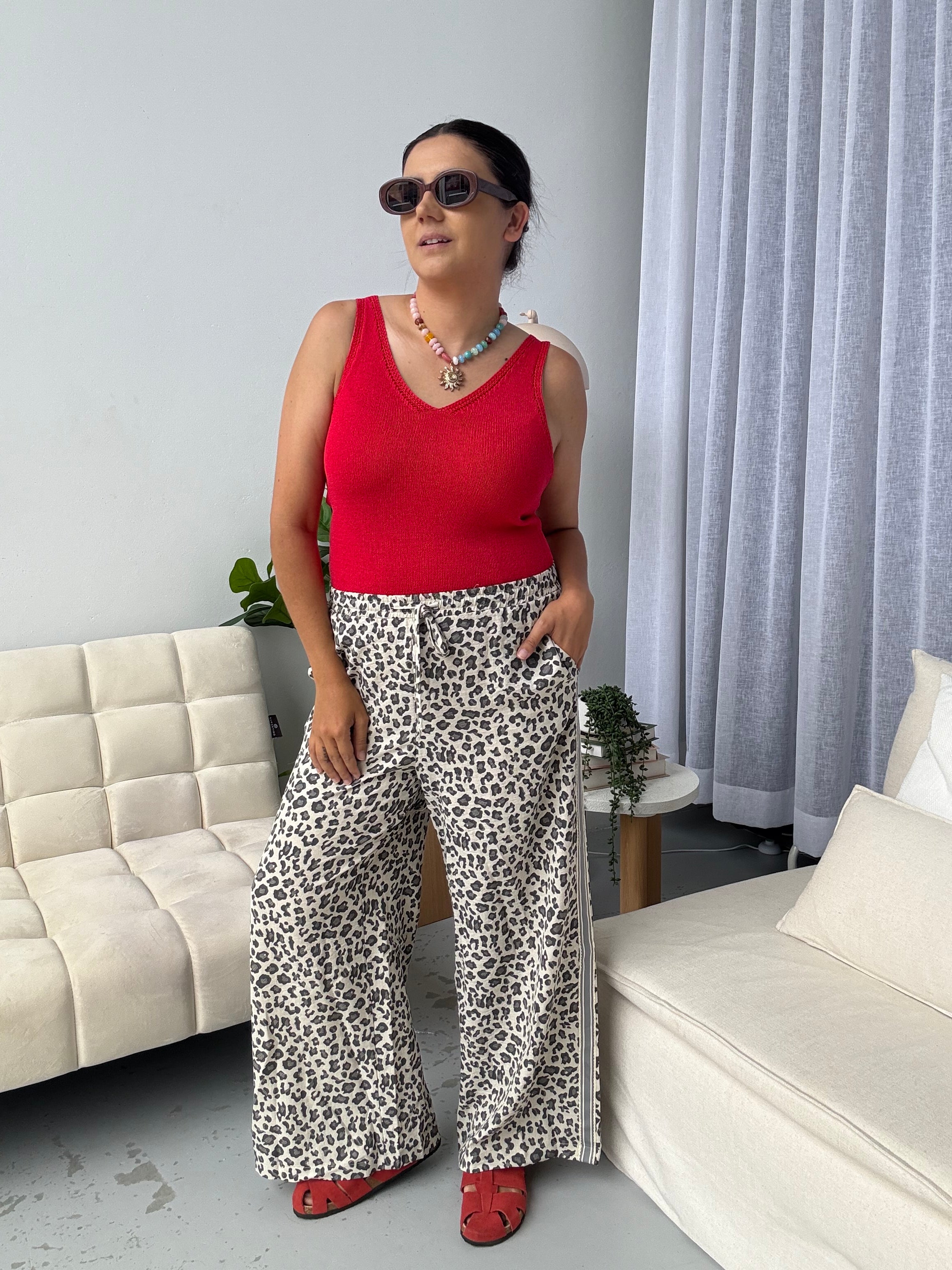 Charlie Leopard Pants