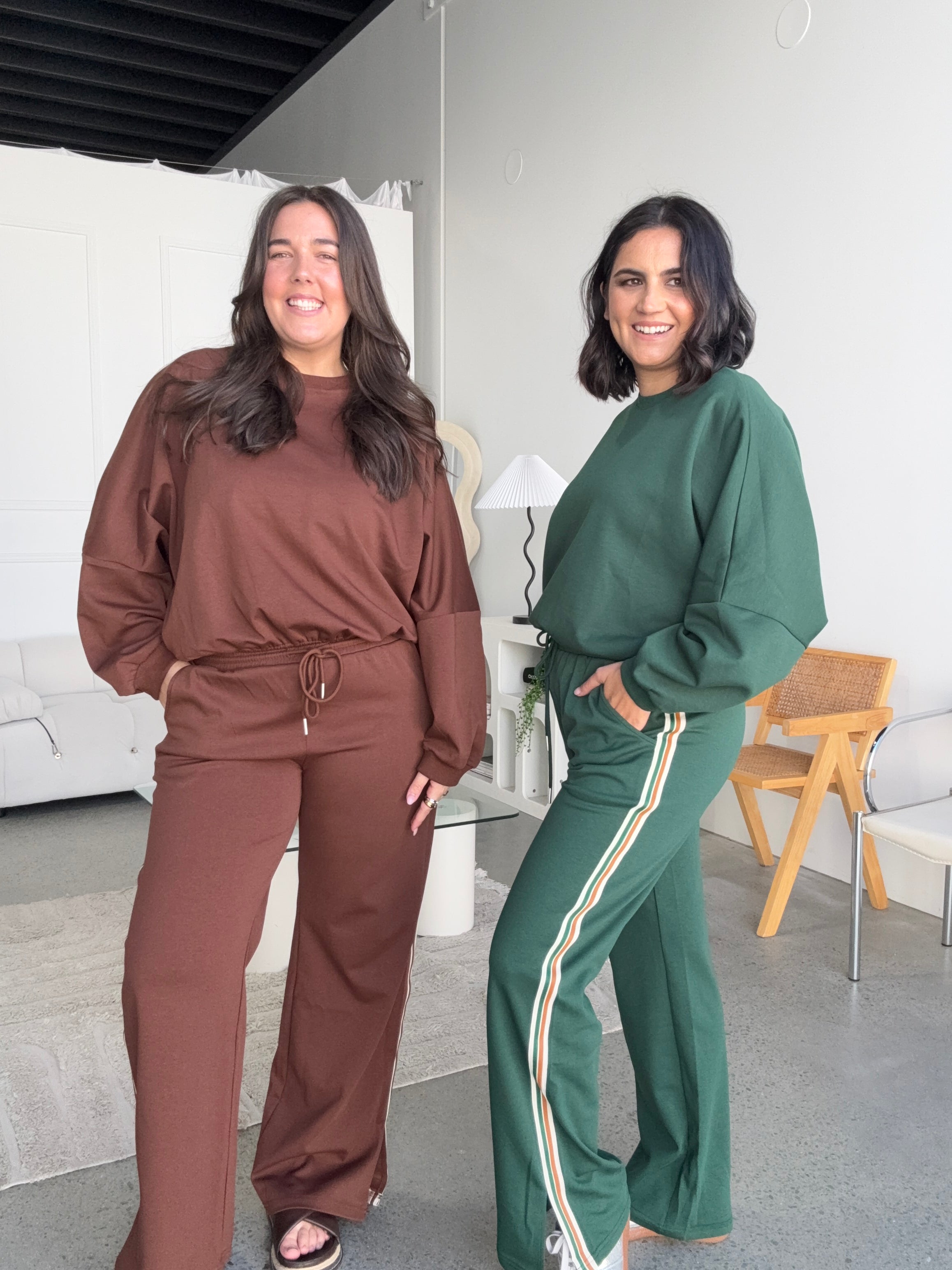 Knox Jersey Pant Green