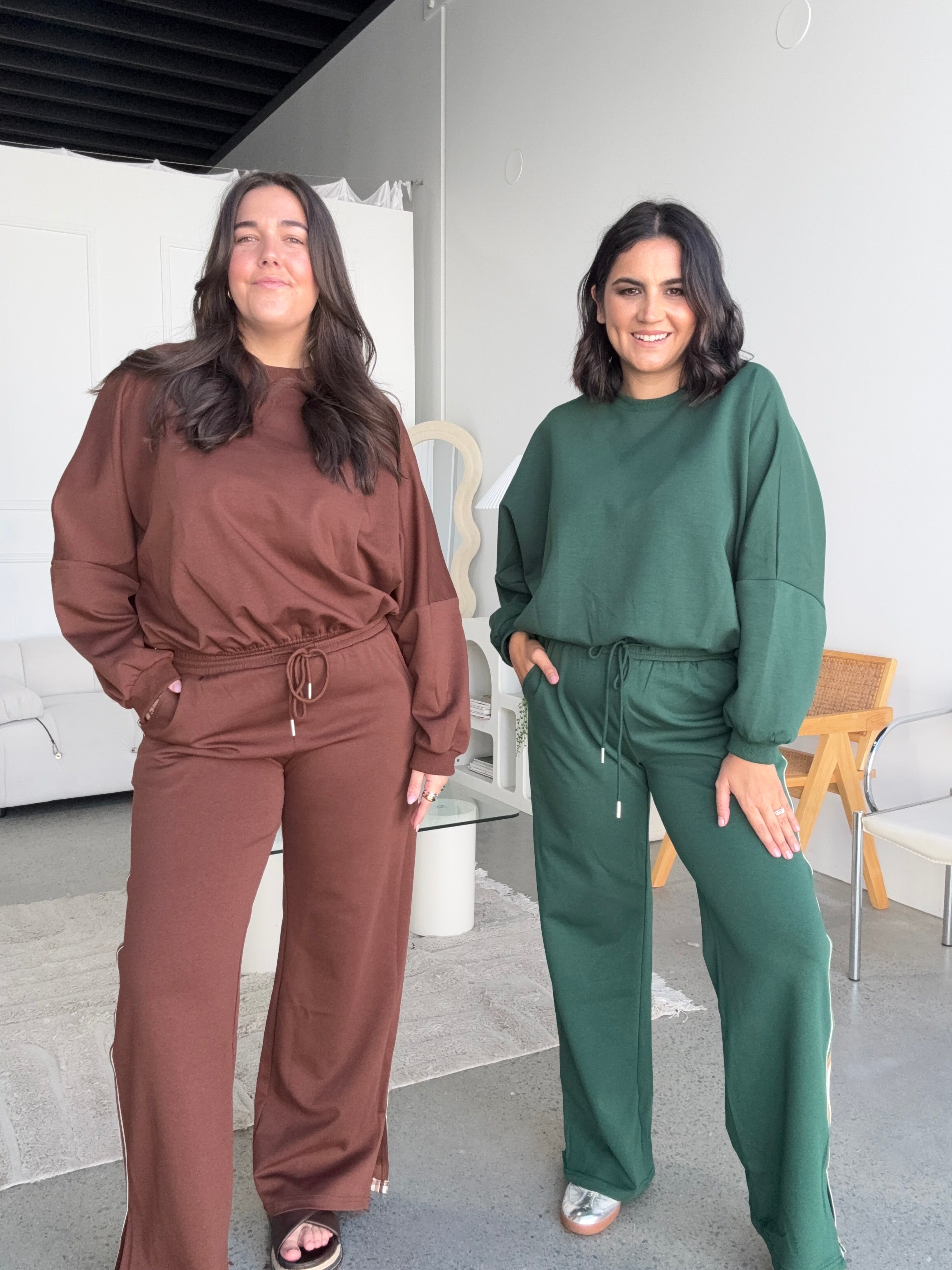 Knox Jersey Pant Green