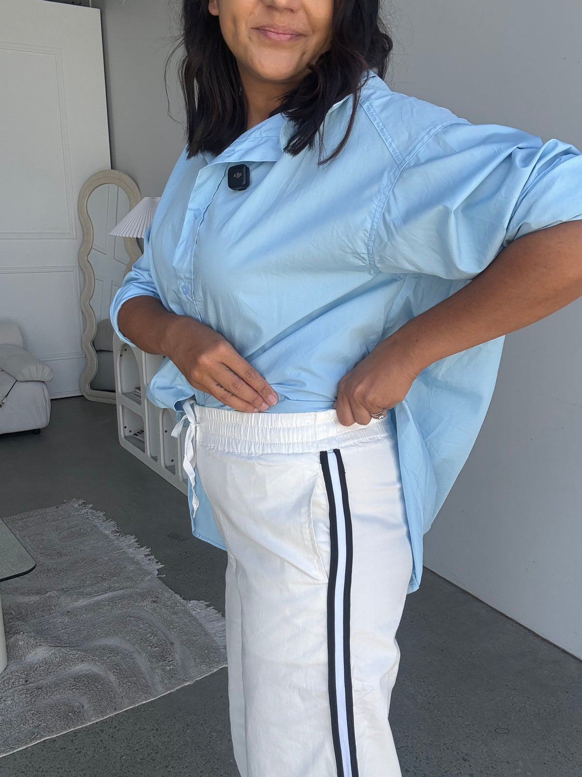 Paris White Jeans