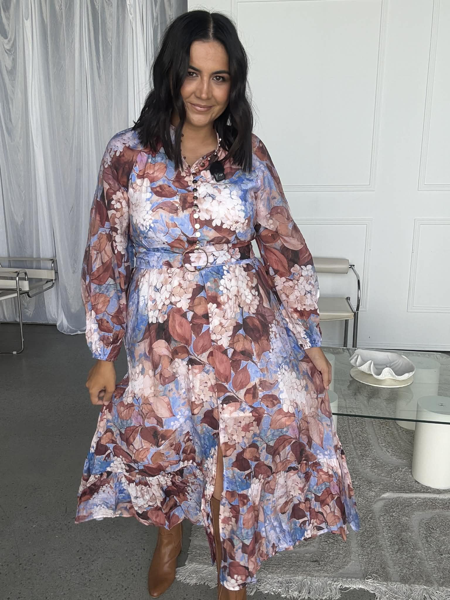 Avril Floral Maxi Dress