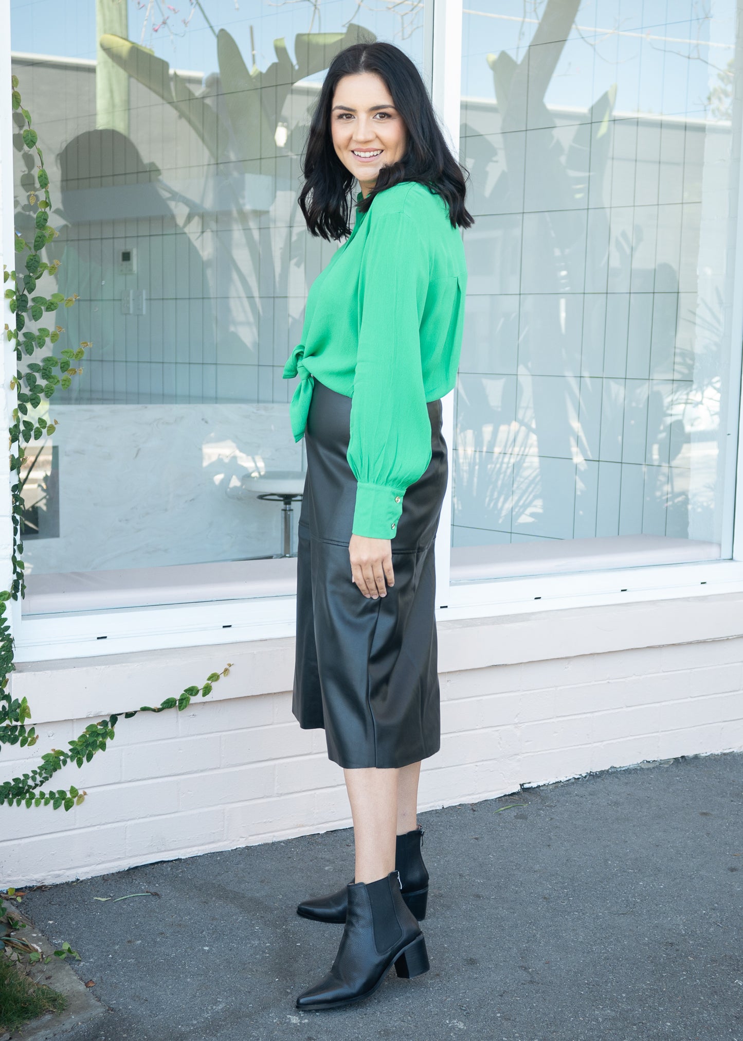 Tallow Blouse Green
