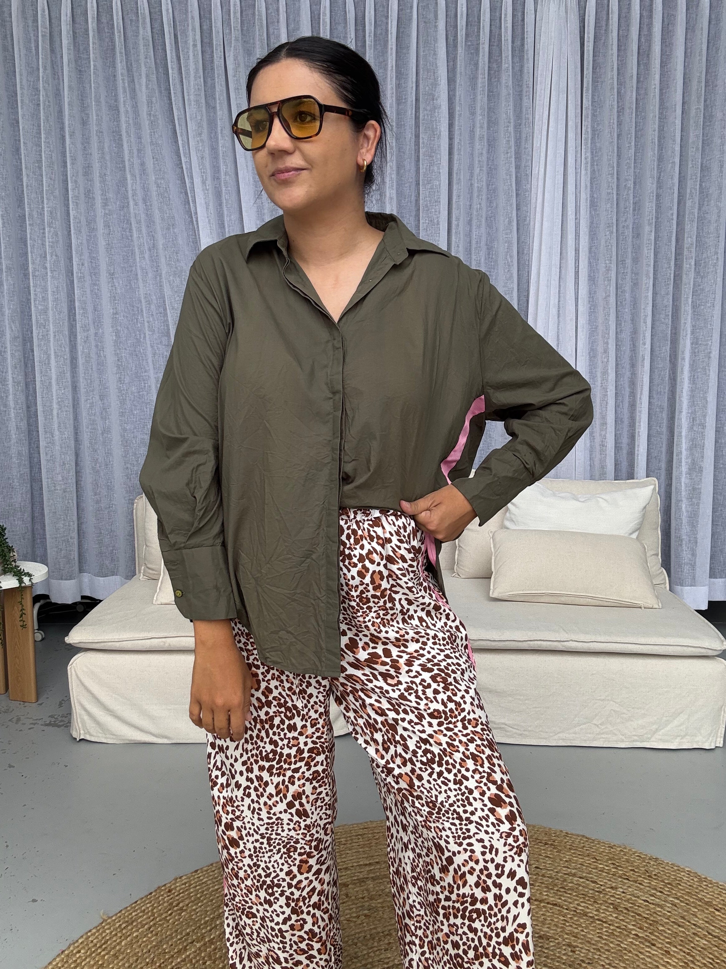 Elodie Leopard Pants