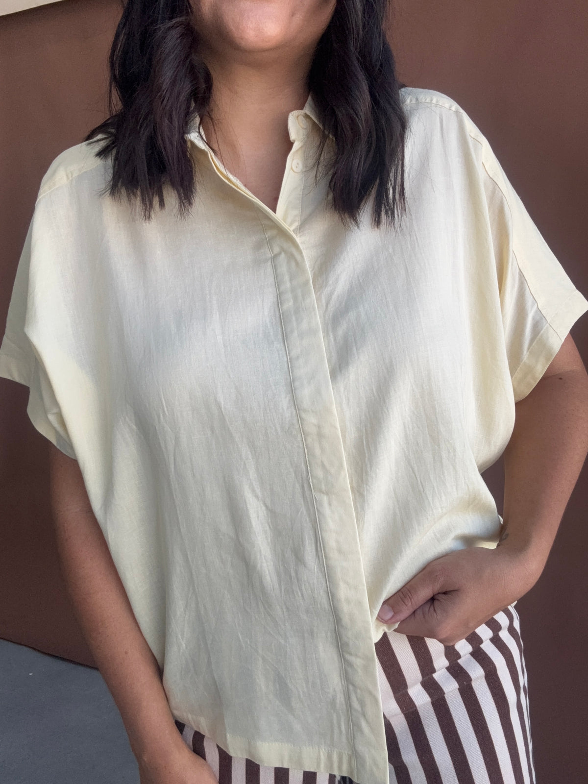 Zoey Shirt Lemon