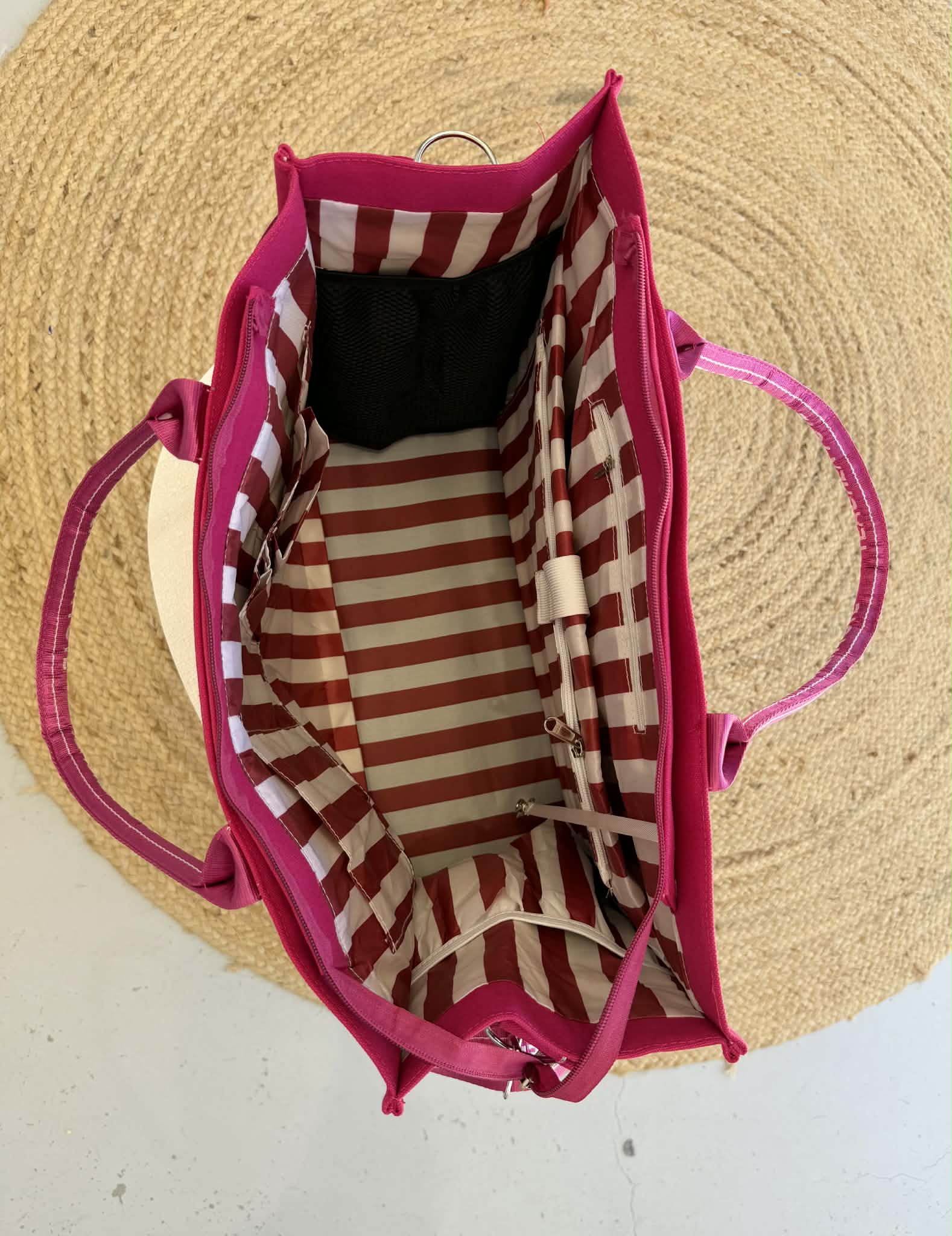 Teacher Tote Hot Pink PREORDER