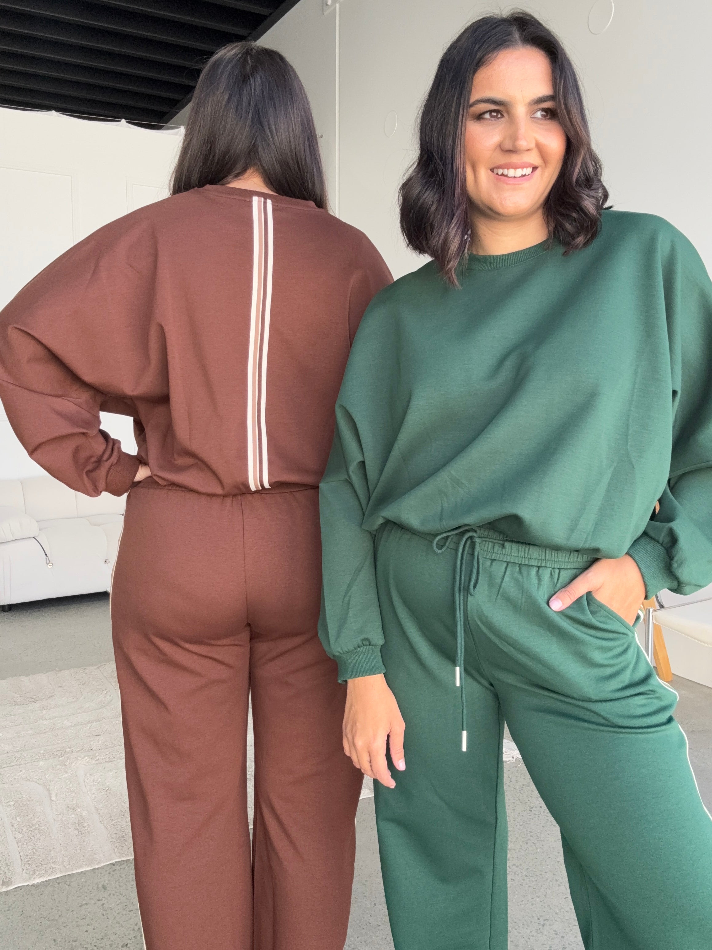 Knox Jersey Pant Green