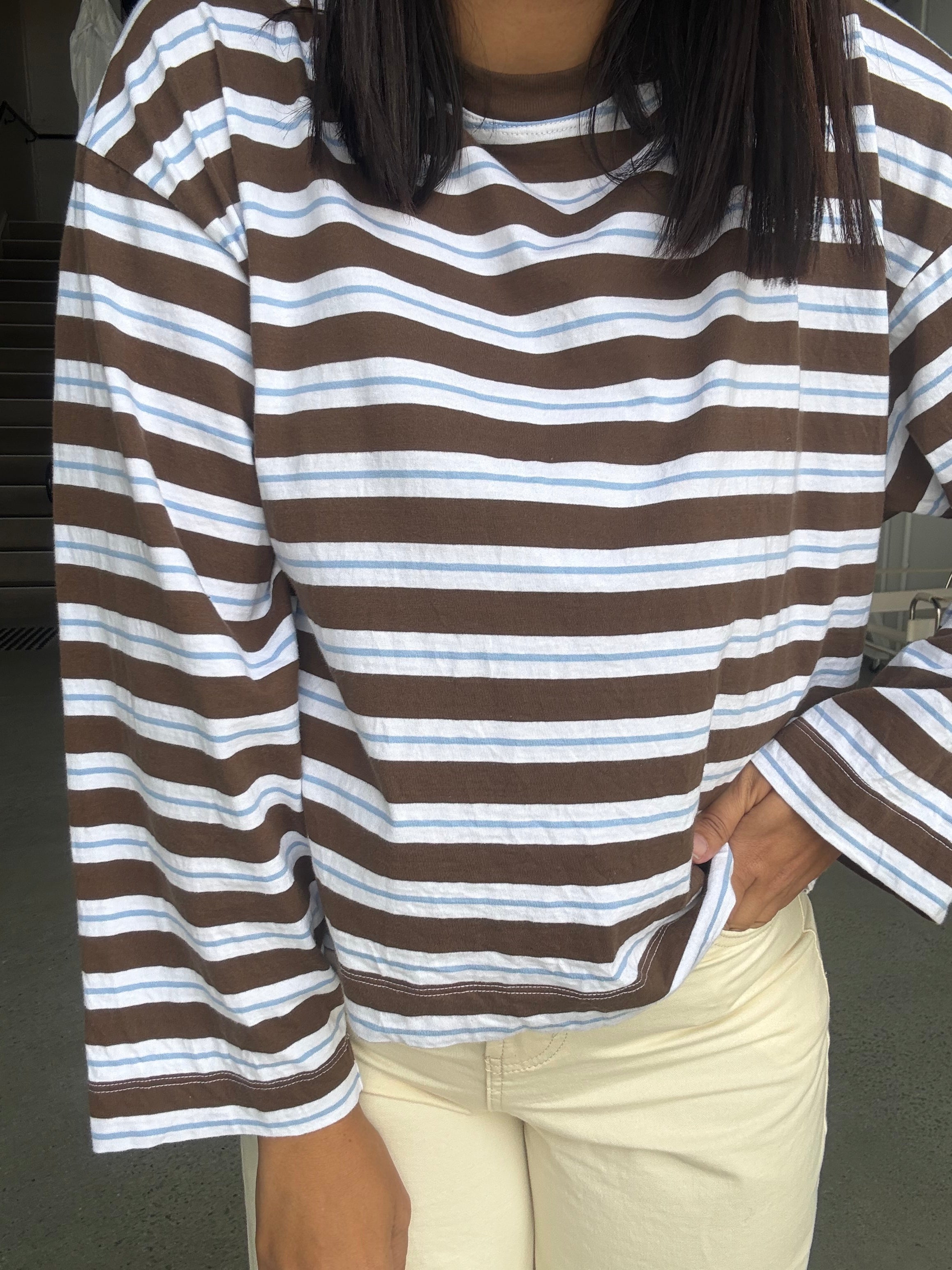 Beau Long Sleeve Slouchy Tee