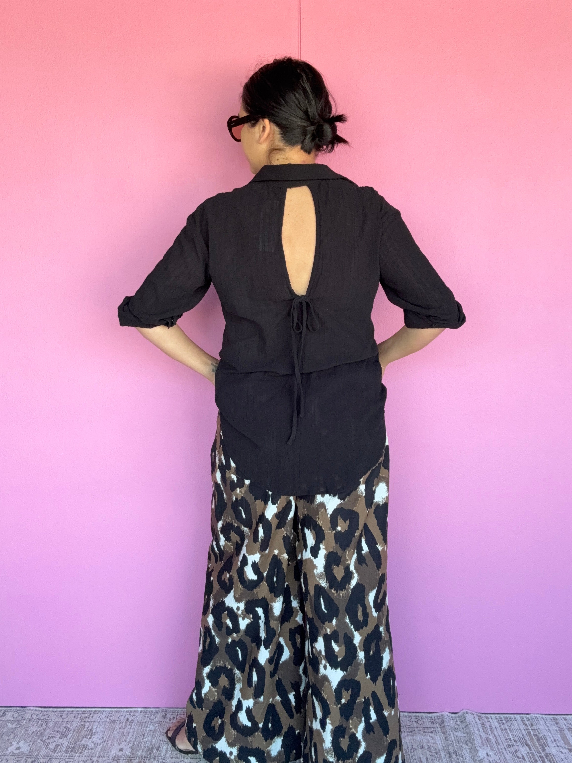 Sara Shirt Black