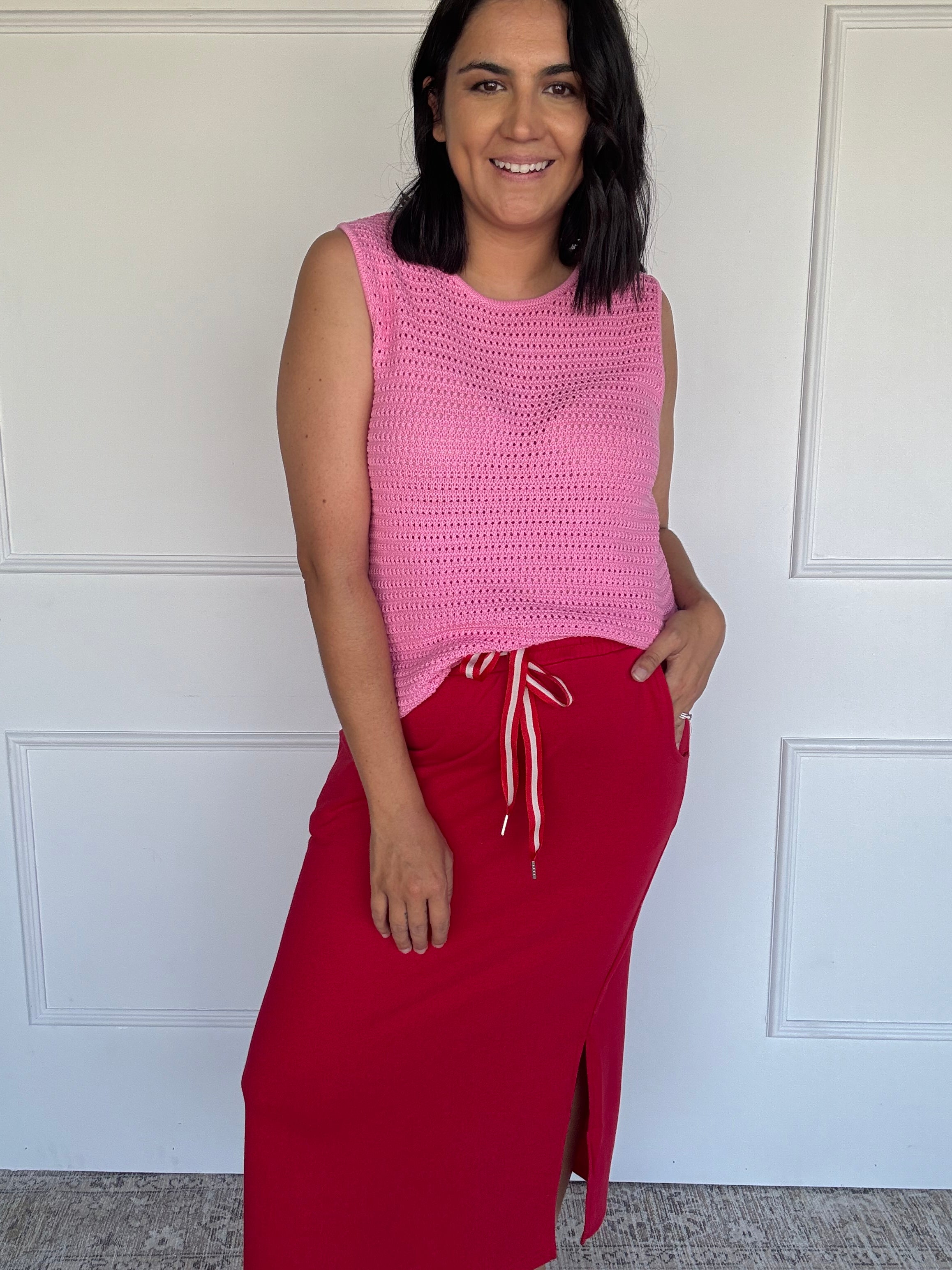 Walker Skirt Red