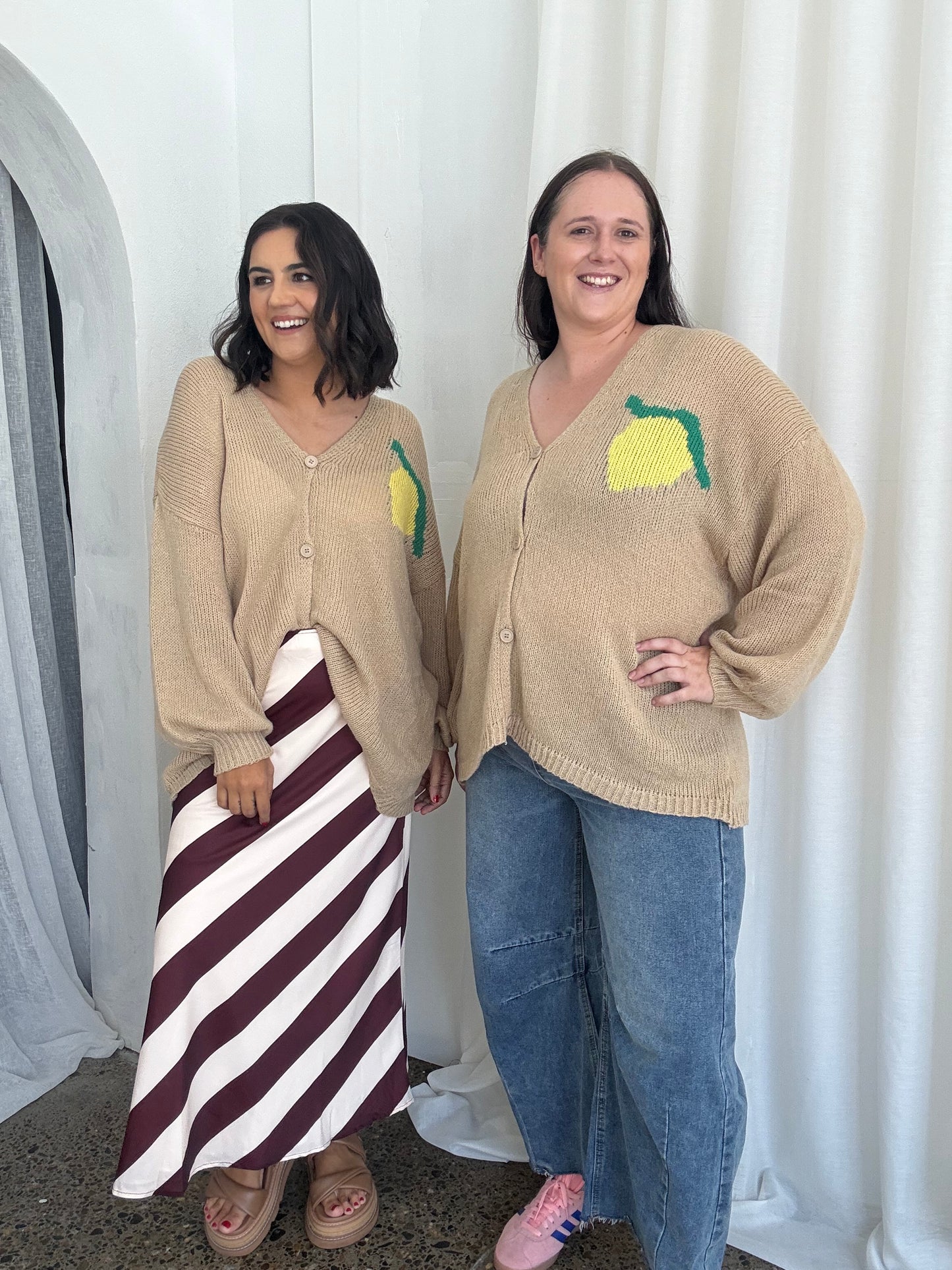 Lemoncello Cardigan Oatmeal
