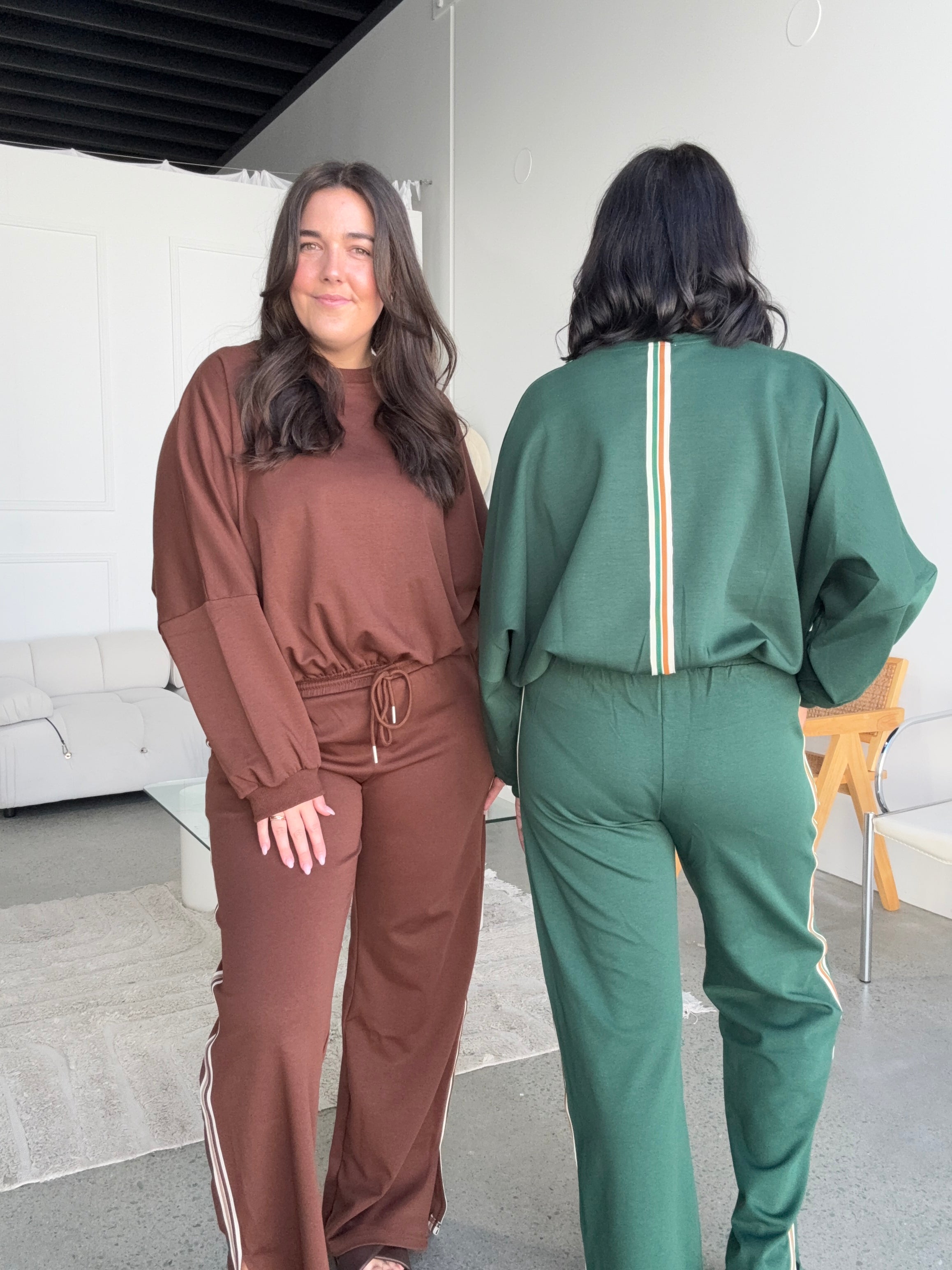 Knox Jersey Pant Chocolate