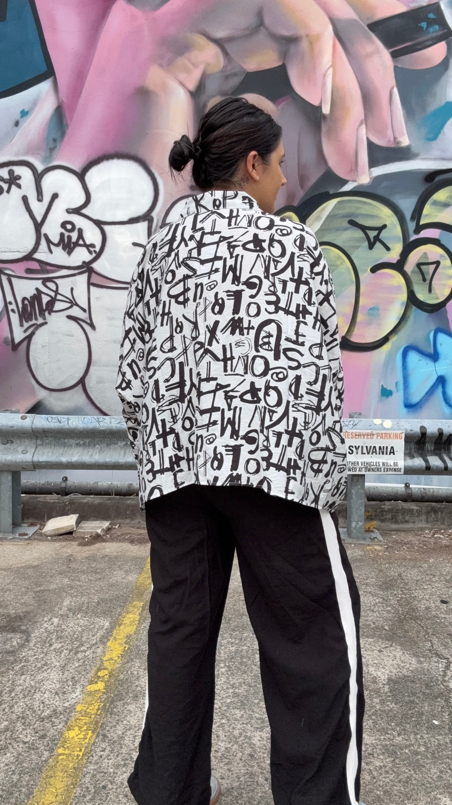 Oversized Letter Shirt