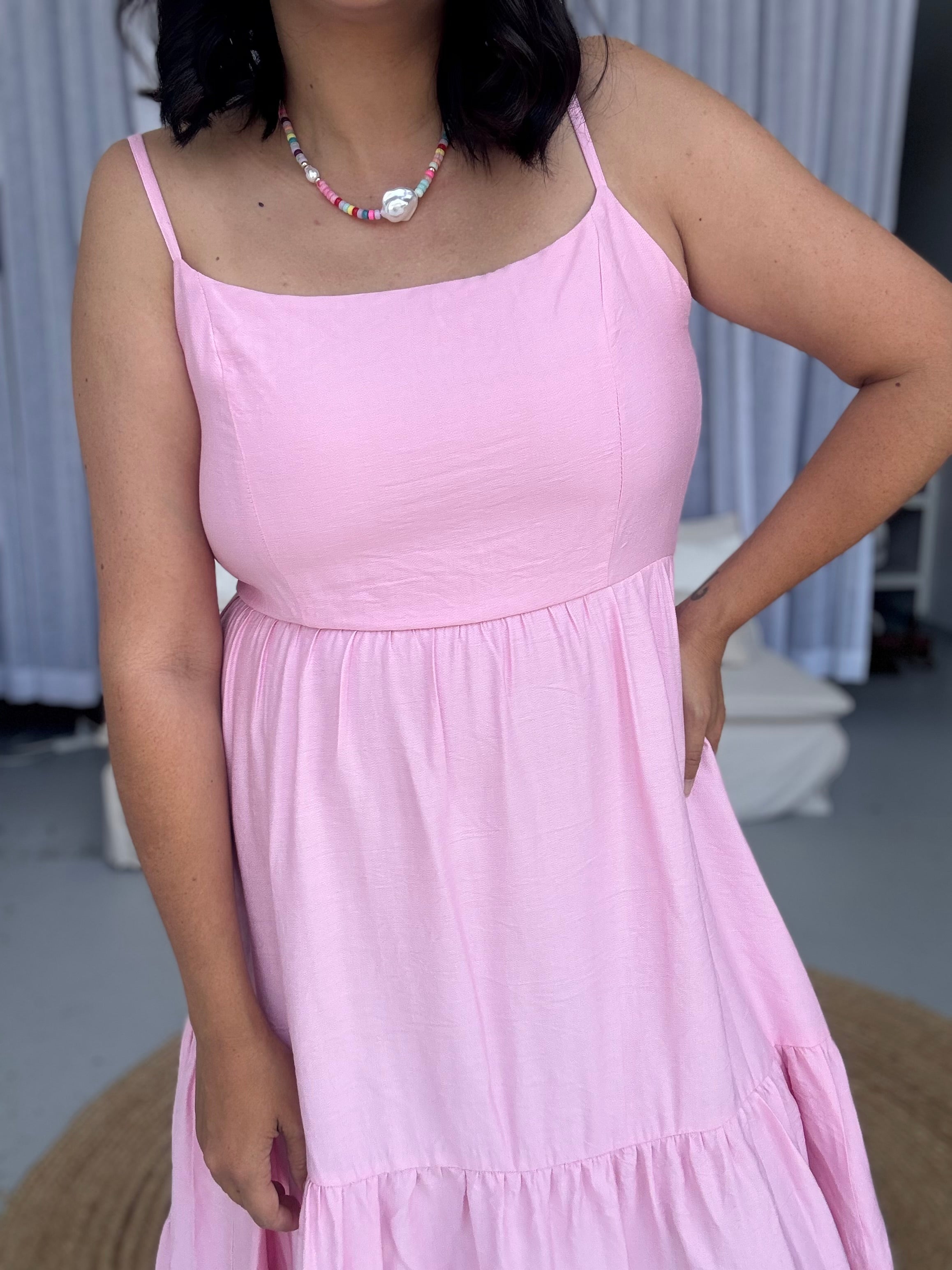 Sala Sundress Pink/Red