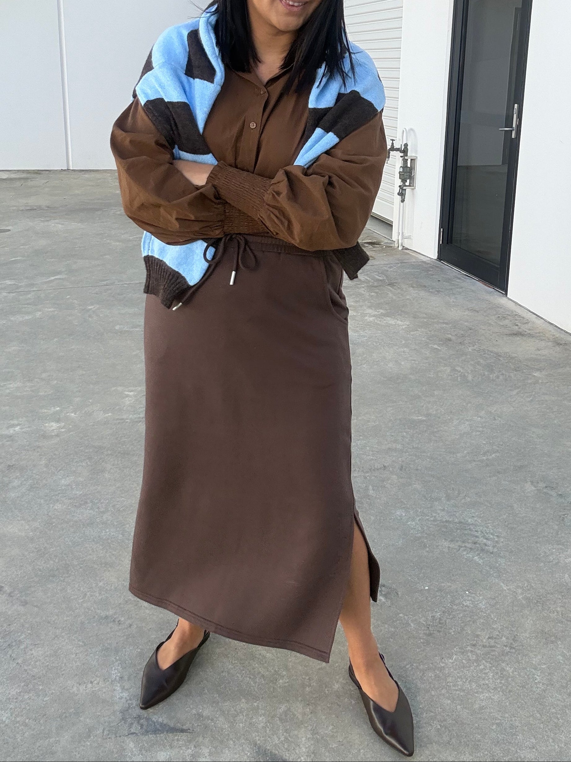 Walker Skirt Brown