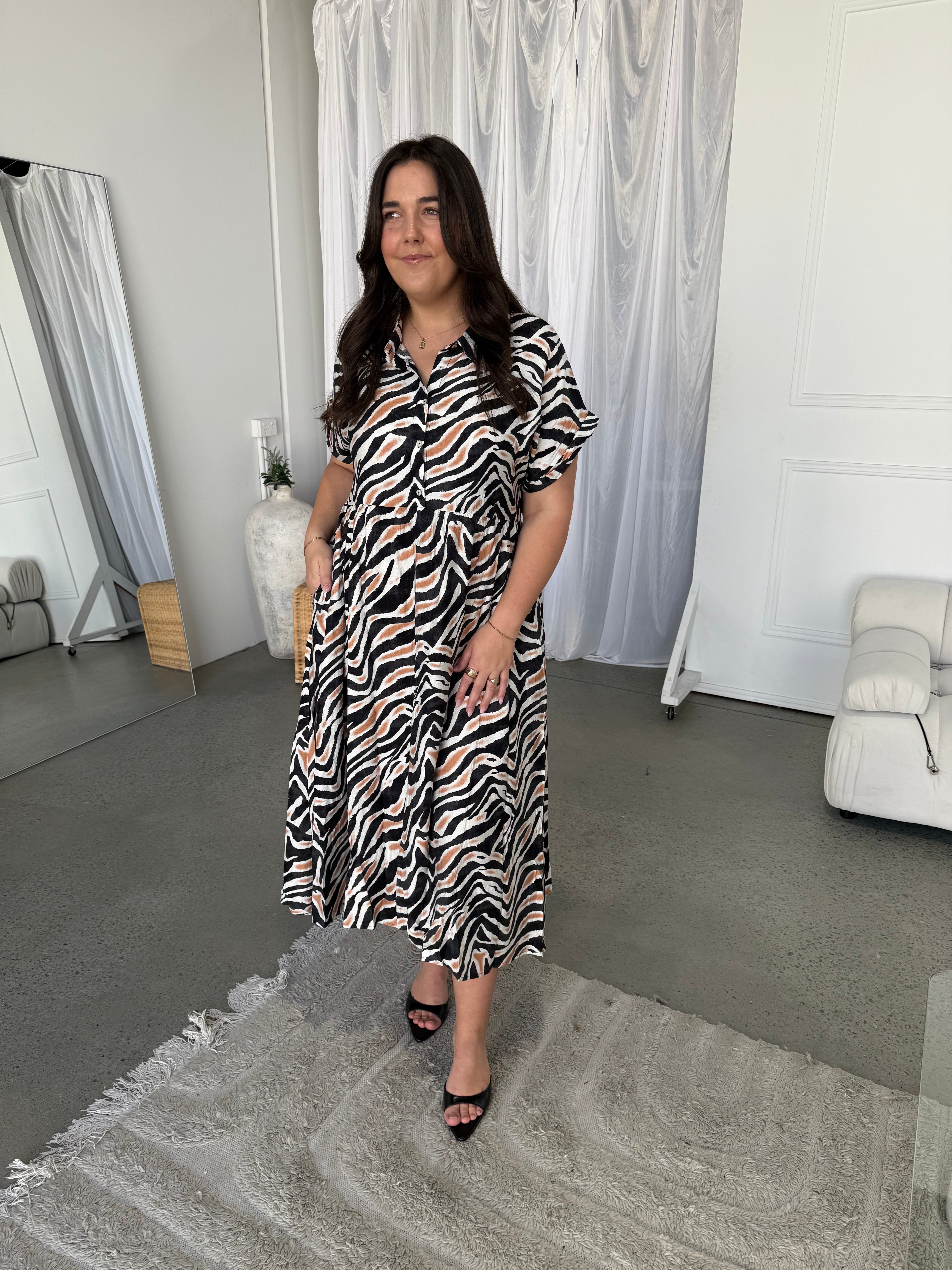 Elsie Dress Aztec