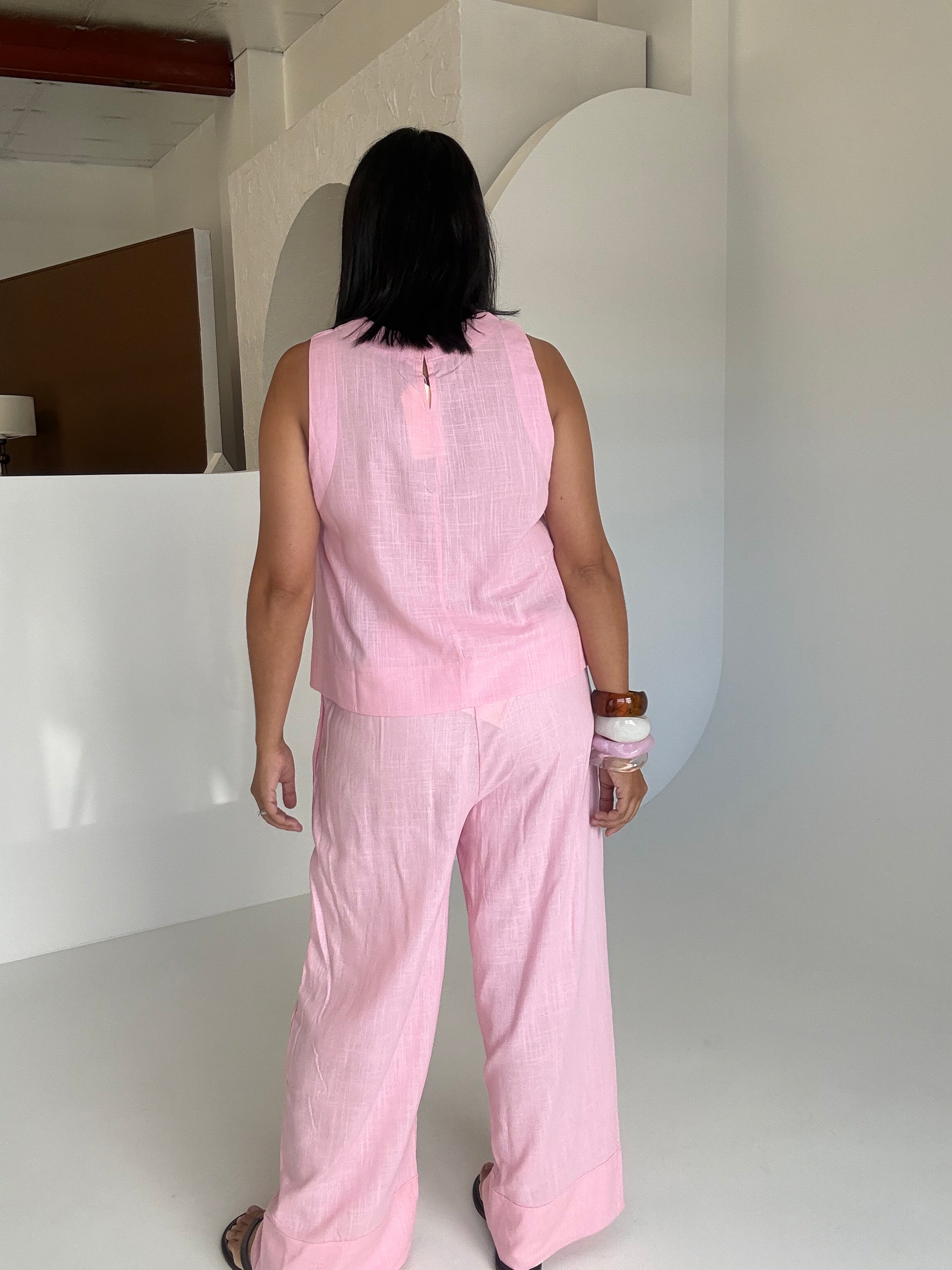 Hailey Swing Top Baby Pink