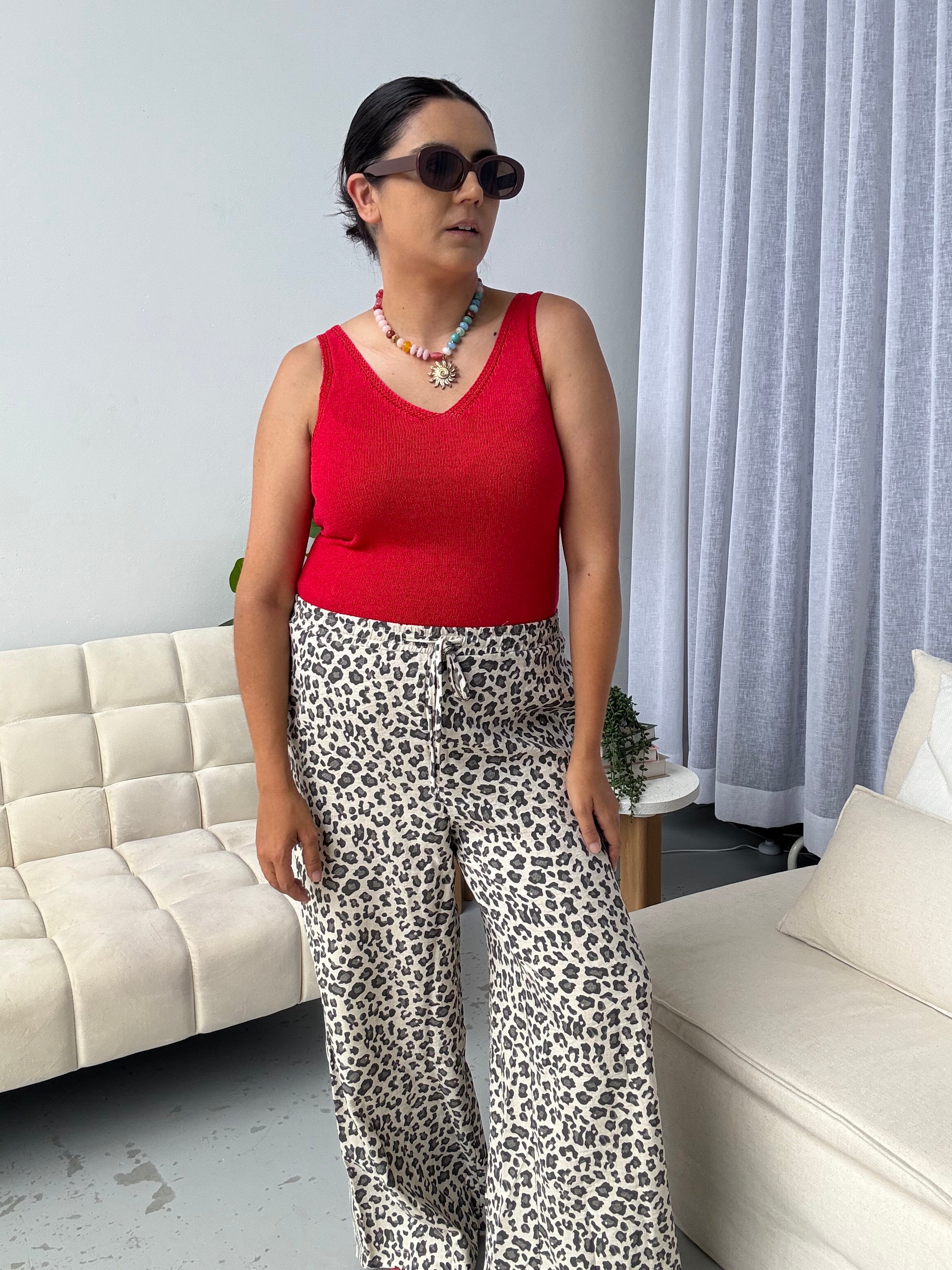 Charlie Leopard Pants