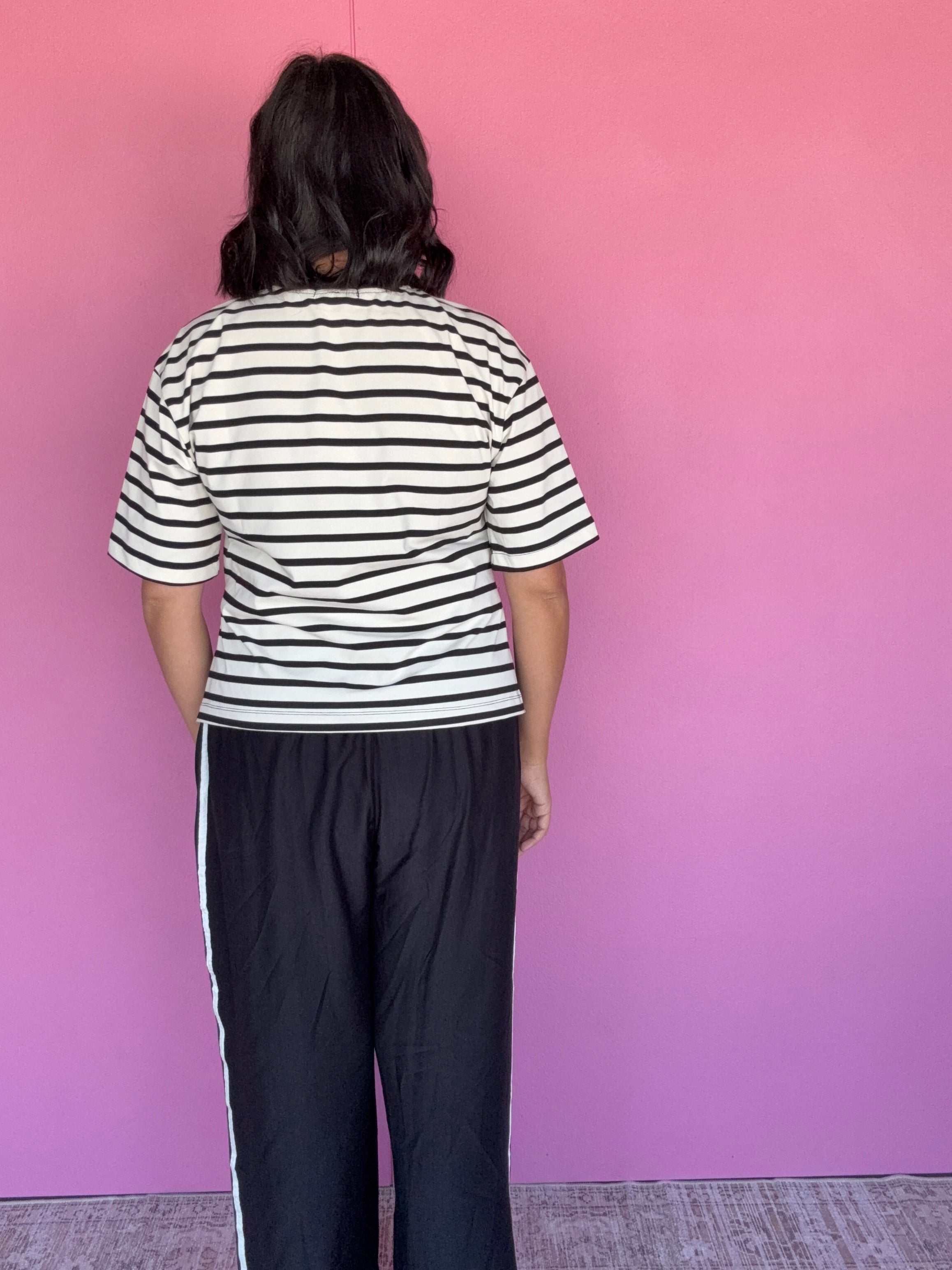 Naomi Stripe Tee