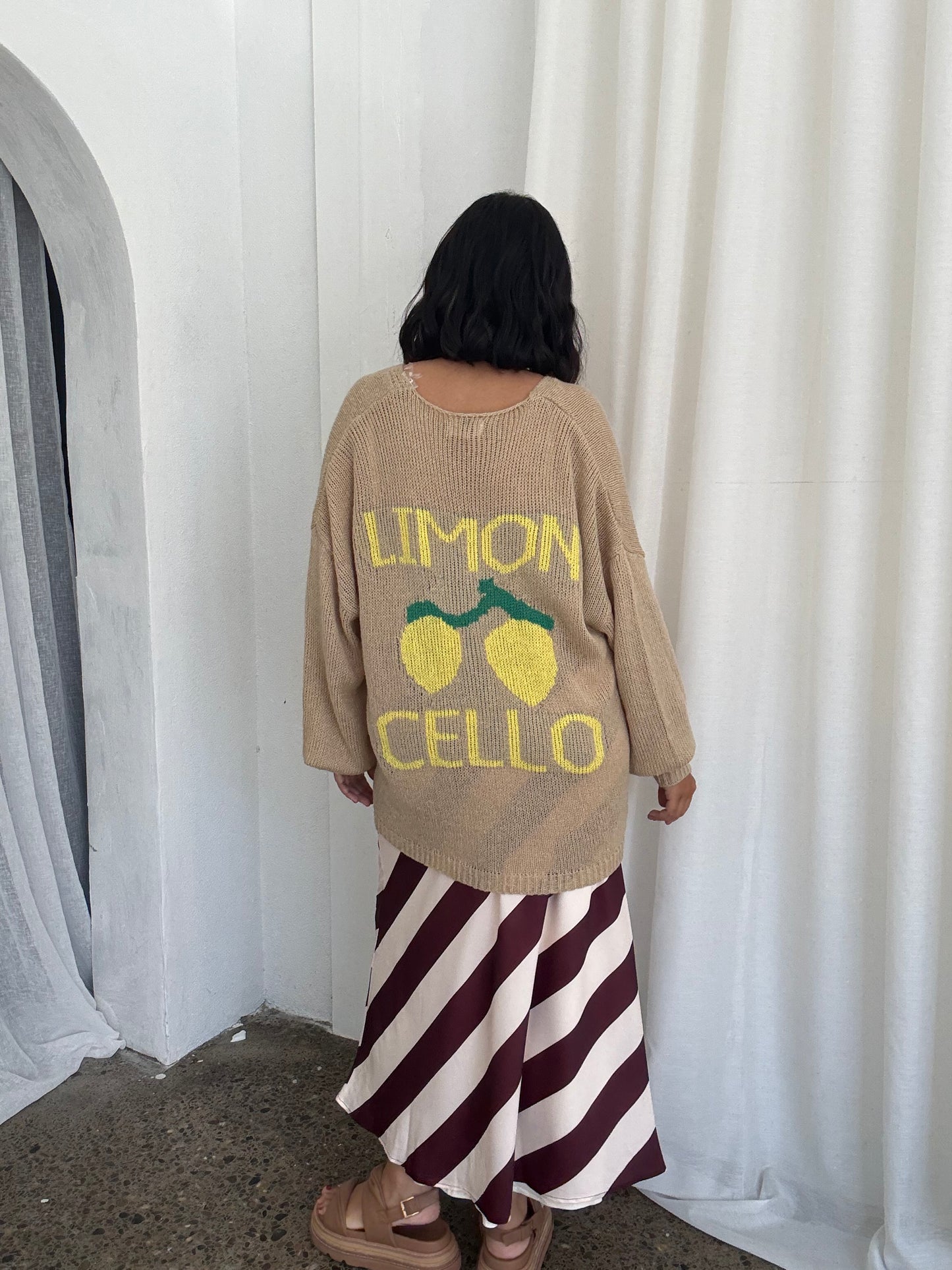 Lemoncello Cardigan Oatmeal