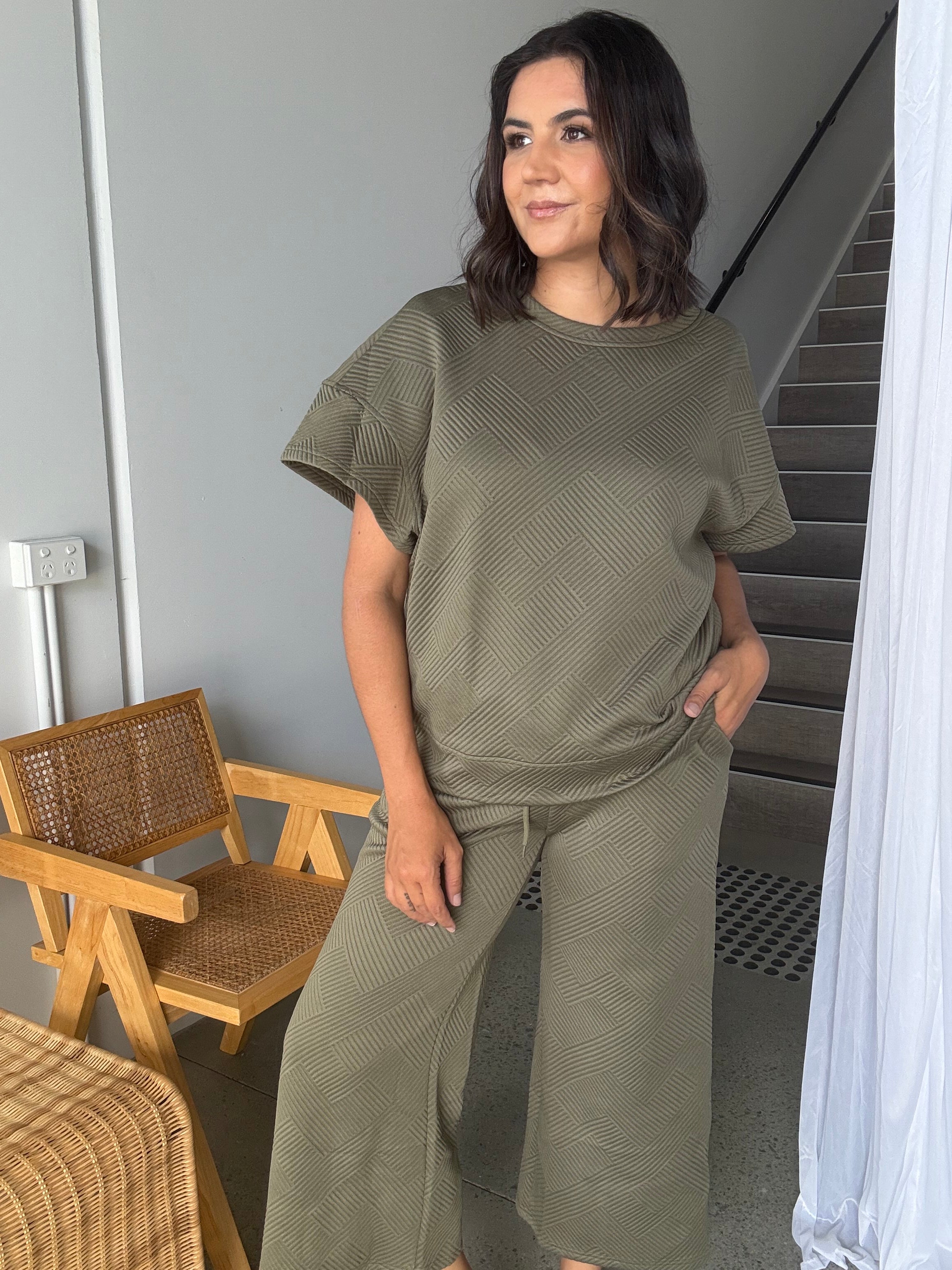 Helene Set Khaki